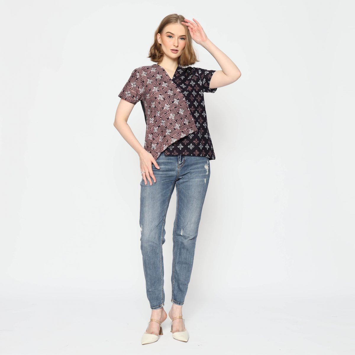 Grace Blouse Deep Purple - Image 6