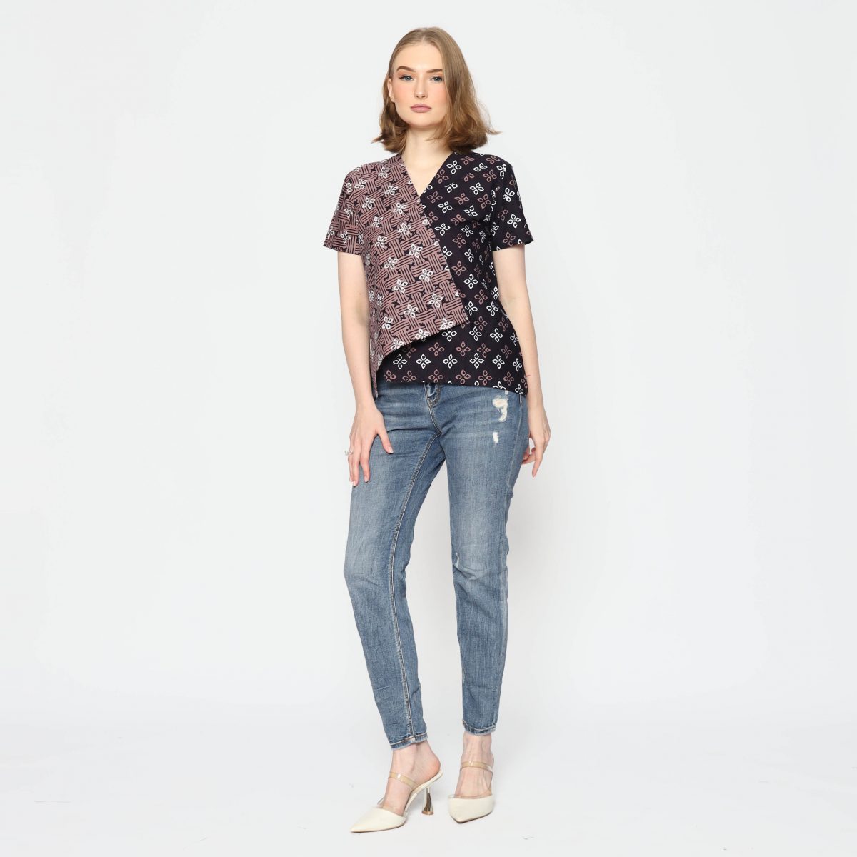 Grace Blouse Deep Purple - Image 5
