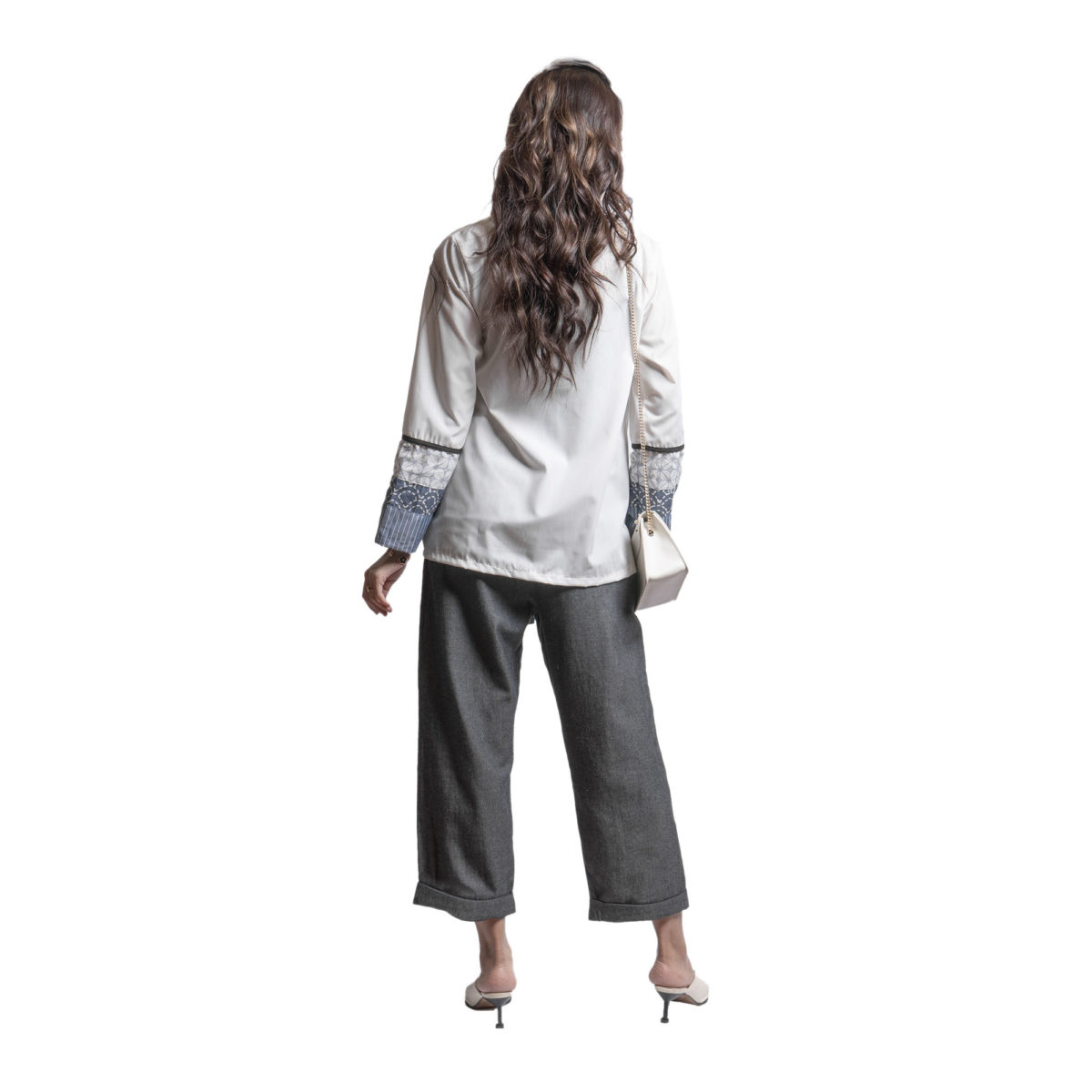 College Blazer White - Image 6