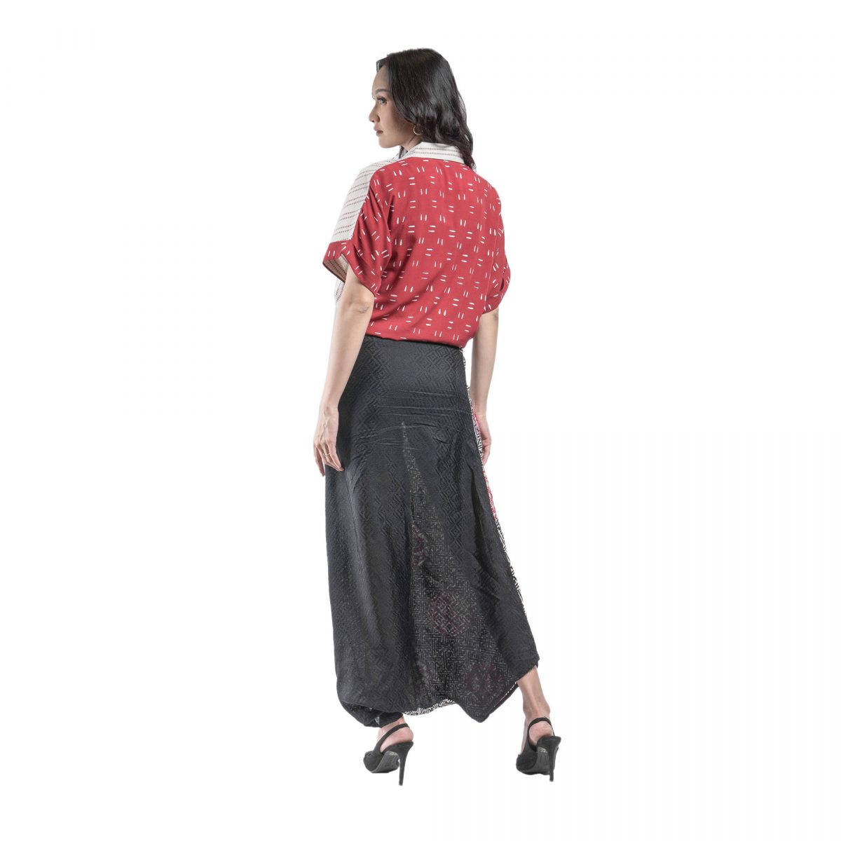 Esther Shirt Red White - Image 5