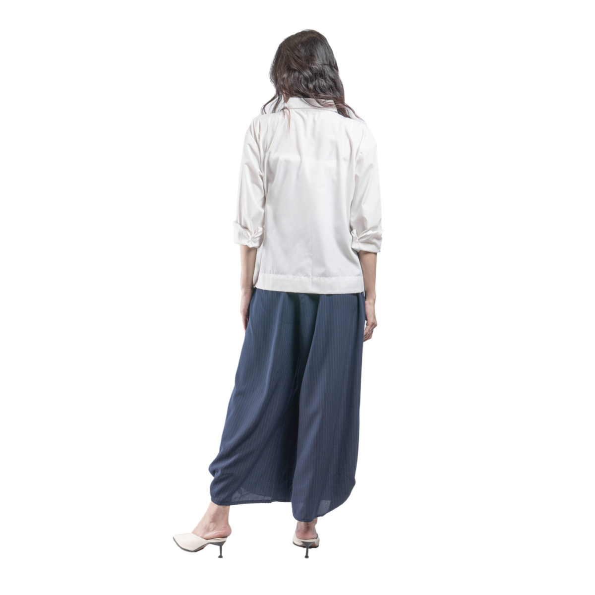 Gracia Pants Stripe Navy - Image 5
