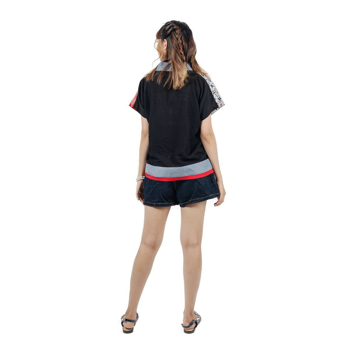 Inara Blouse Multi Color Red - Image 6