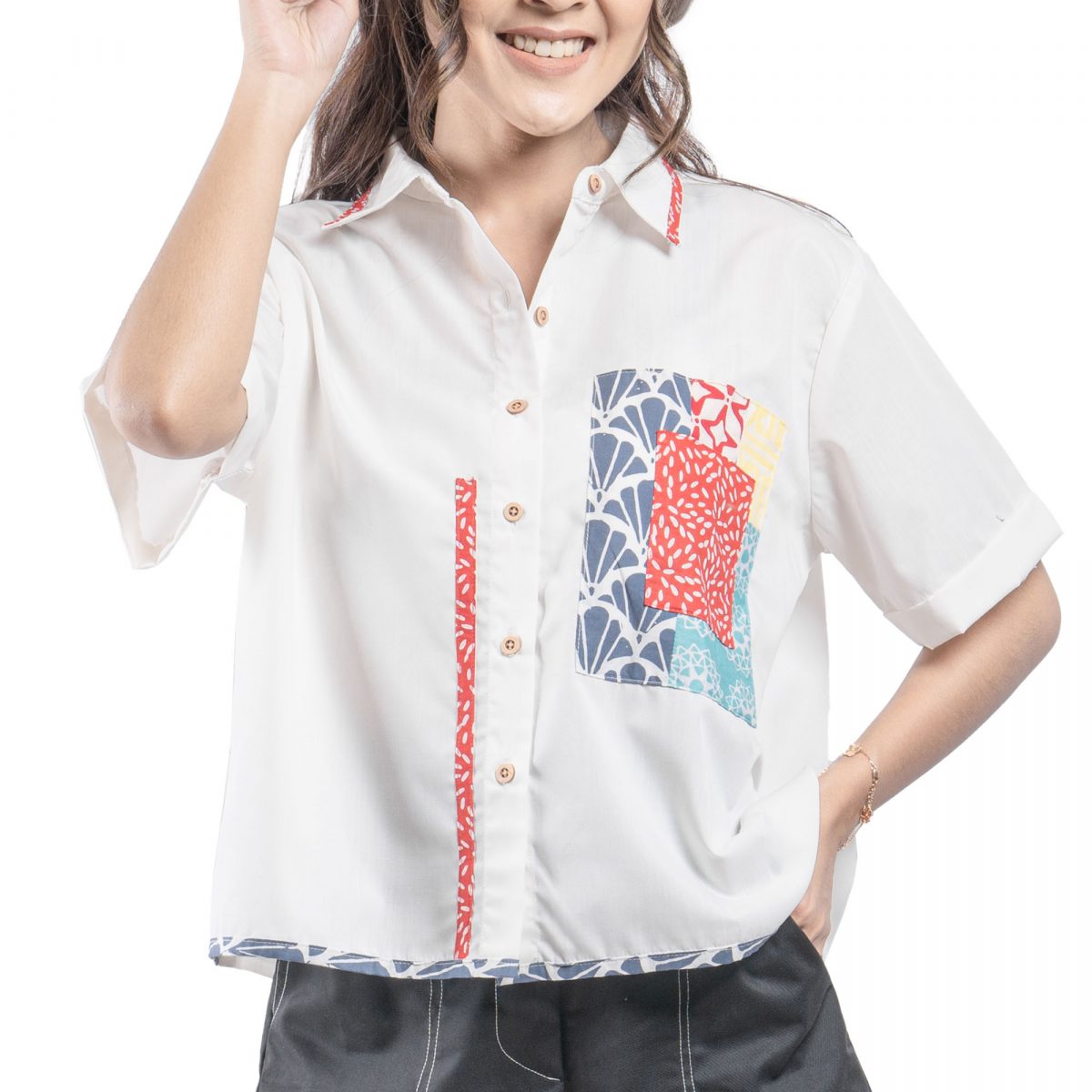 Mia Shirt White - Image 2