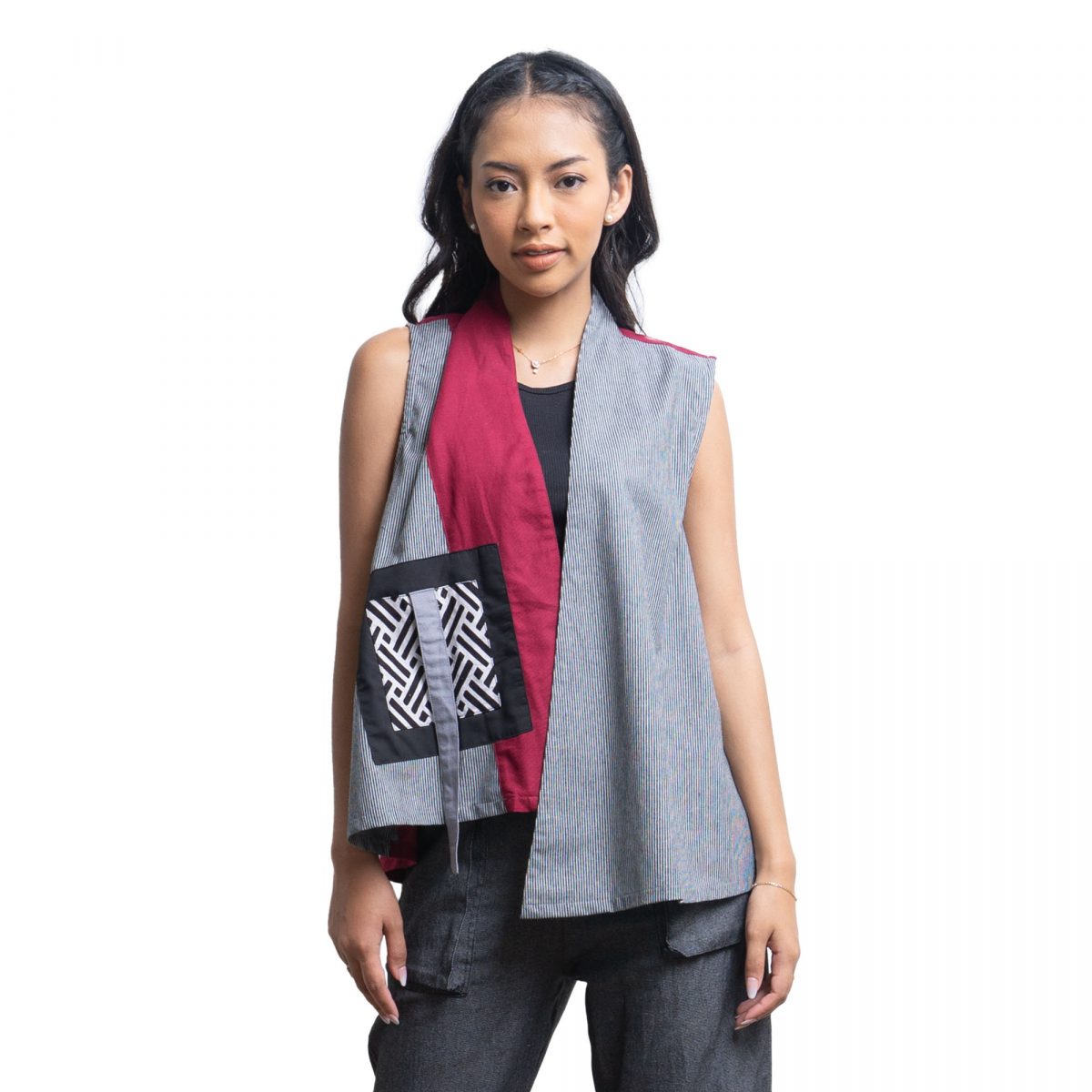 Zoe Outer Black Red