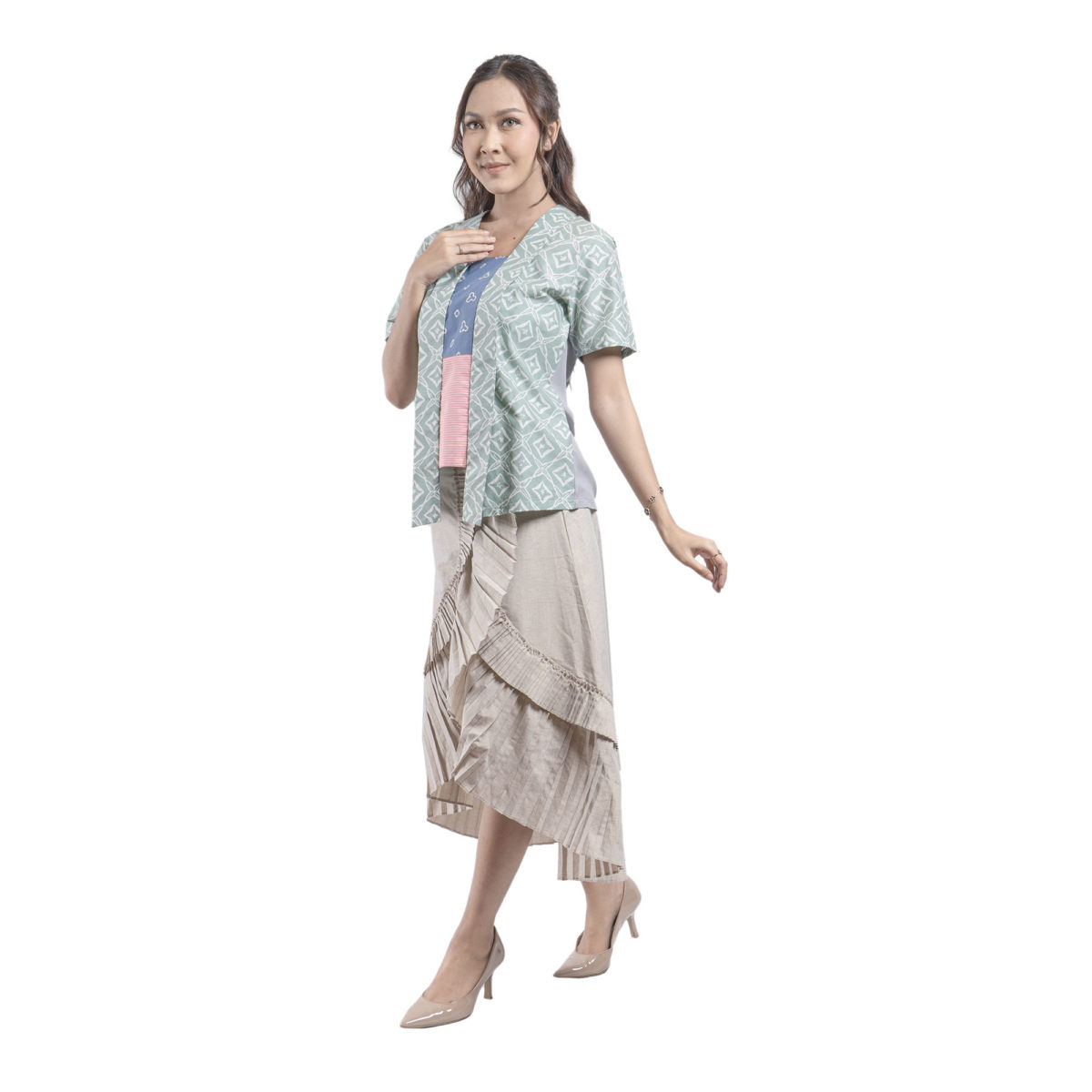 Elia Blouse Green - Image 5