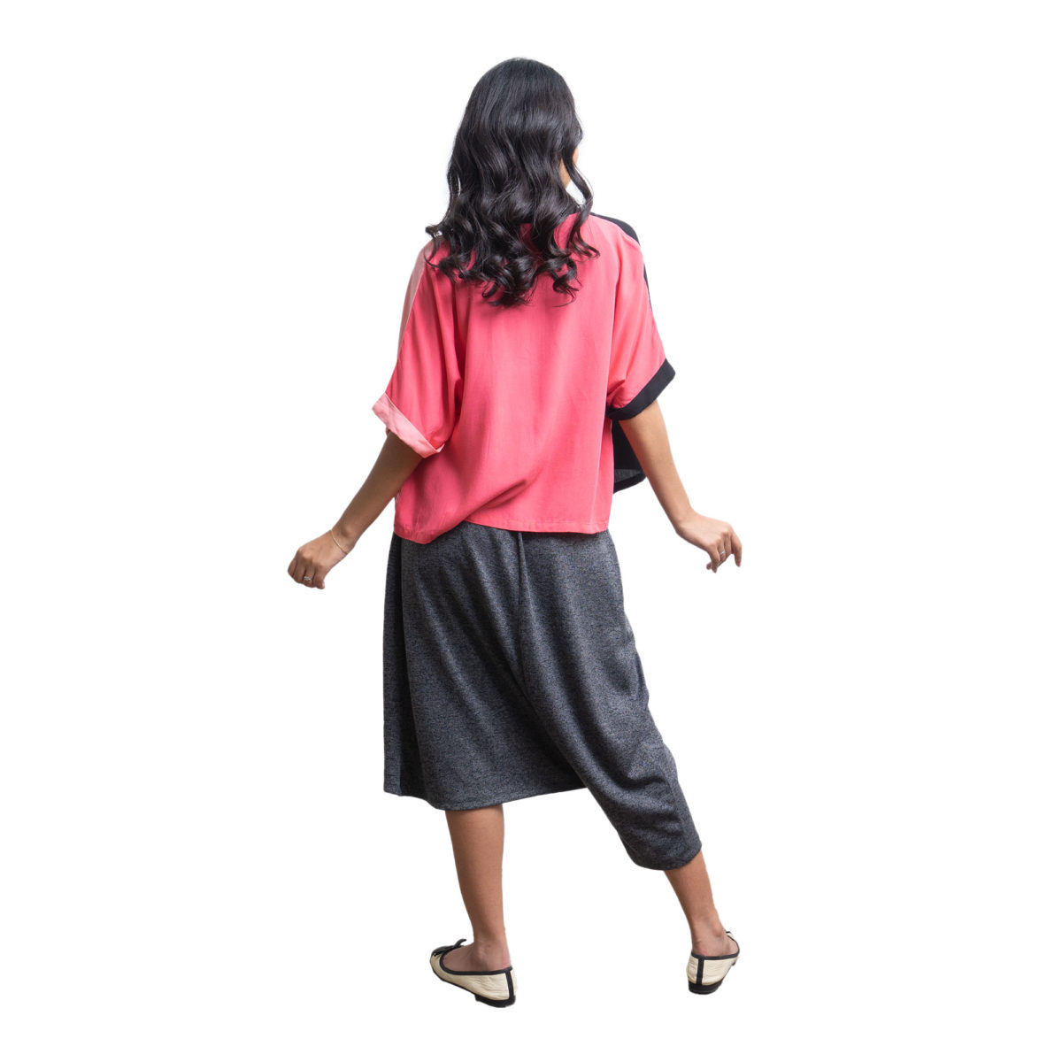 Lulu Shirt Black Pink - Image 6