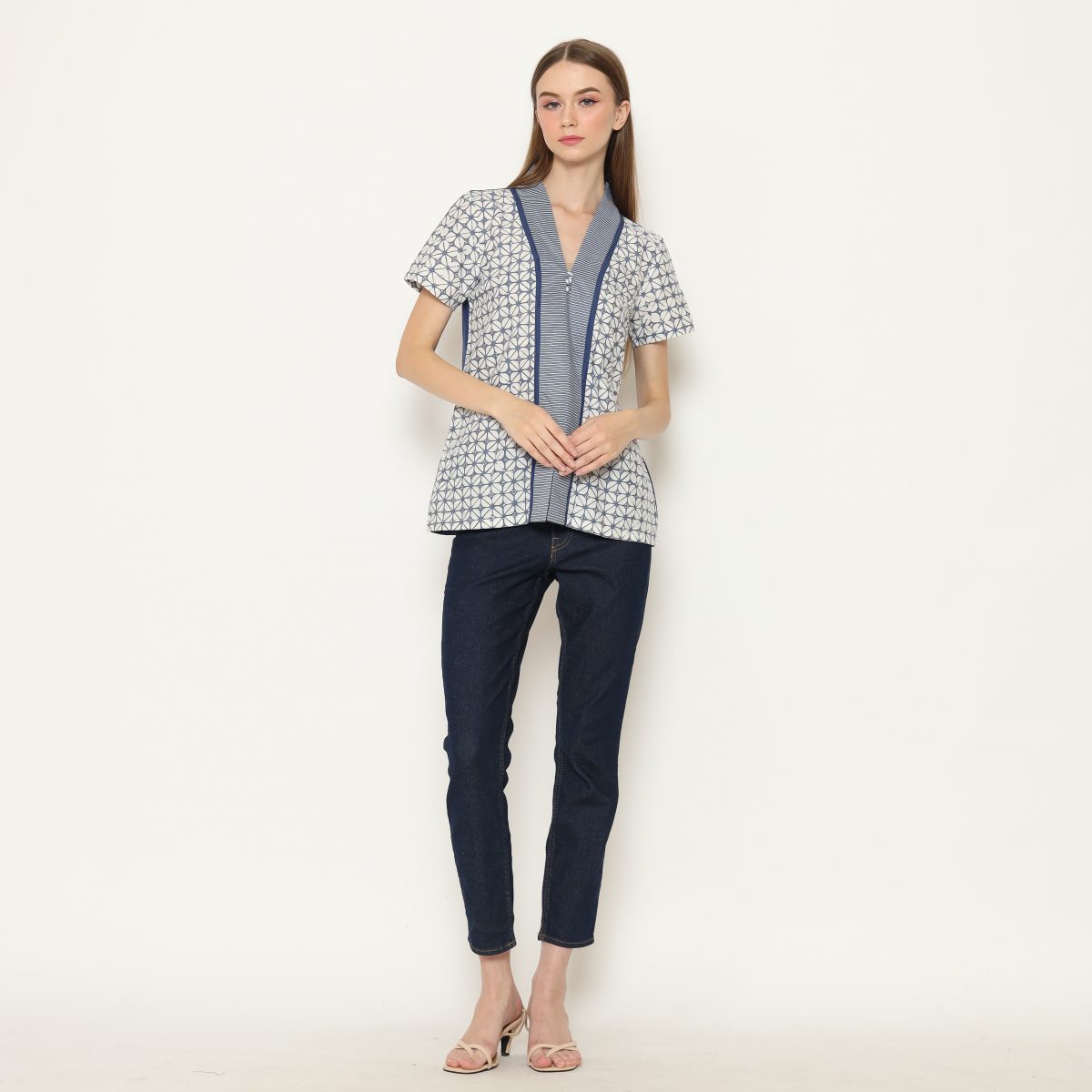 Yessica Blouse Dark Grey - Image 6