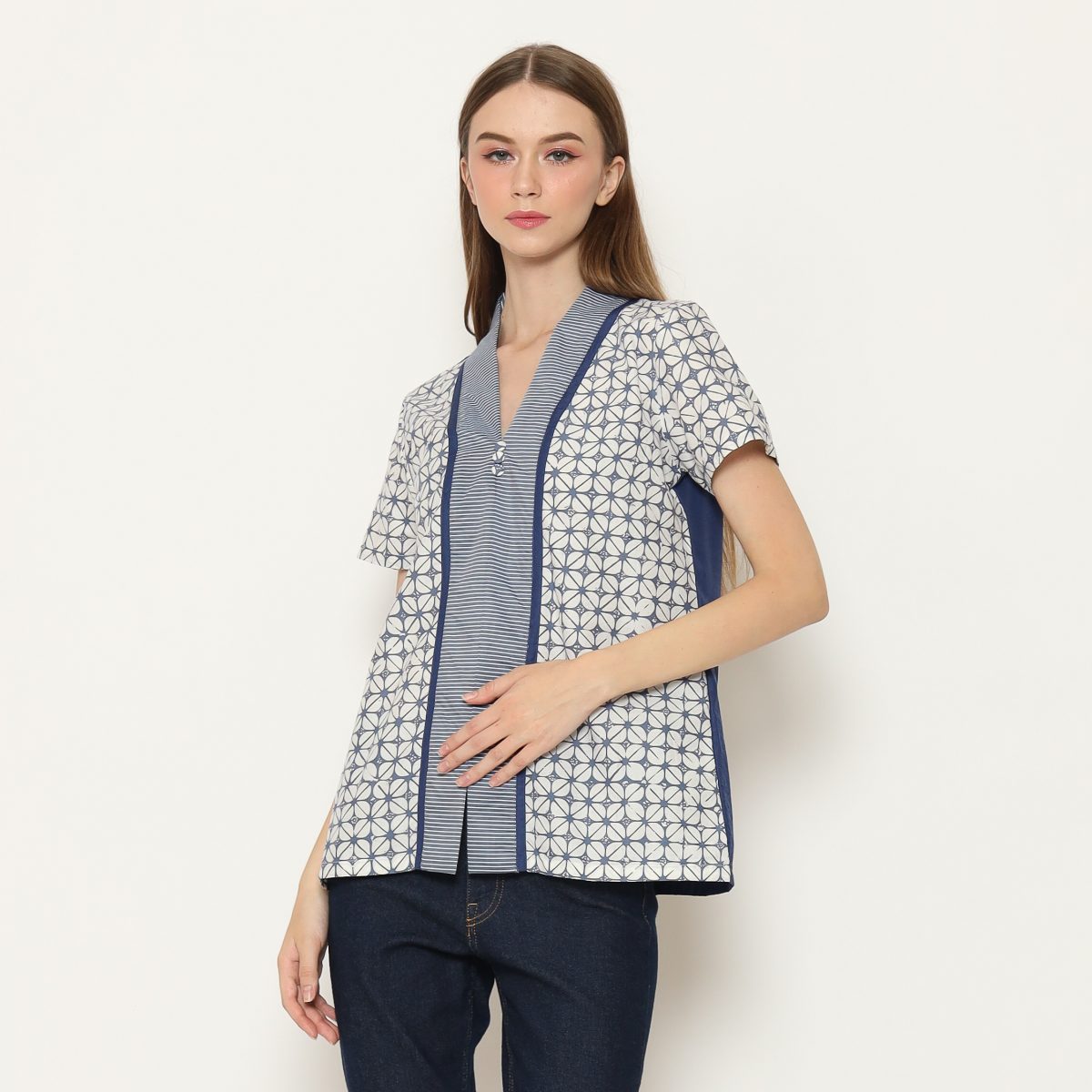 Yessica Blouse Dark Grey