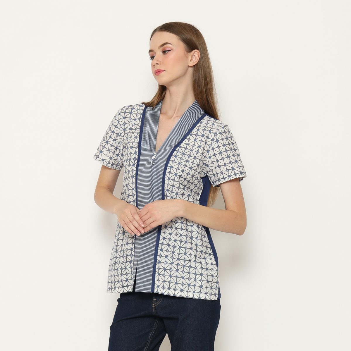 Yessica Blouse Dark Grey - Image 3