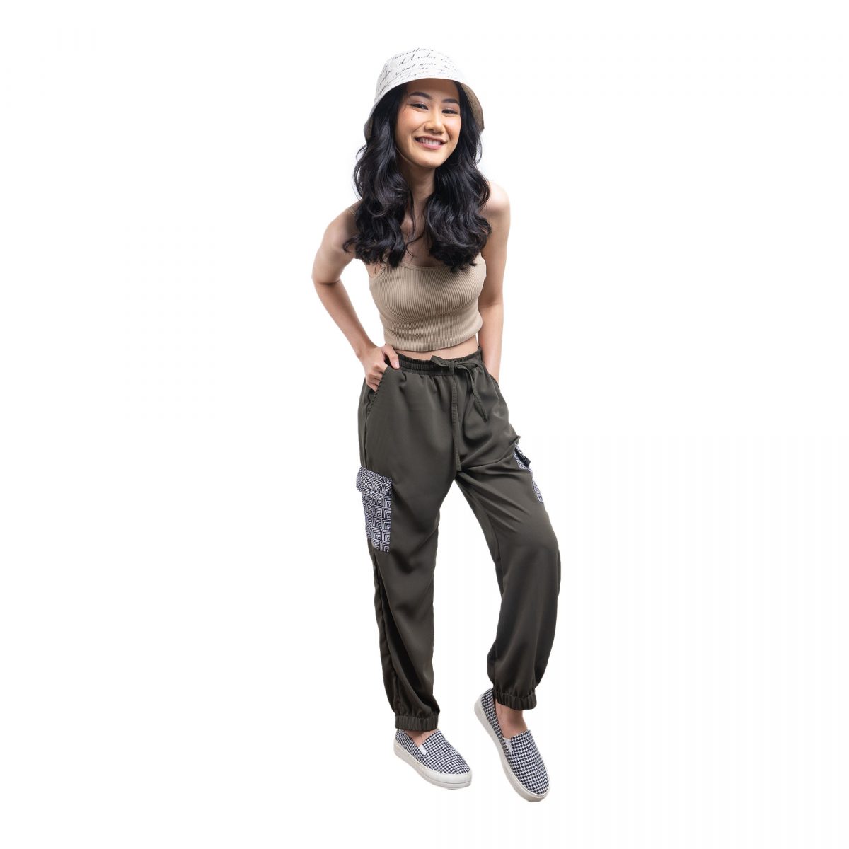 Jolina Pants Army - Image 2