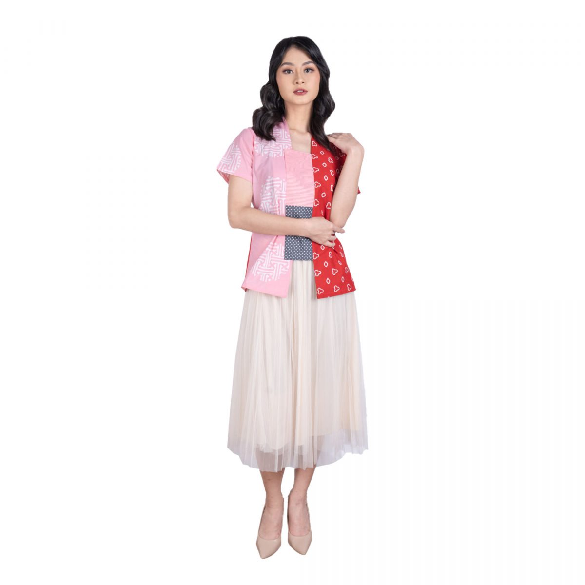 Sheisha Blouse Red Pink - Image 6