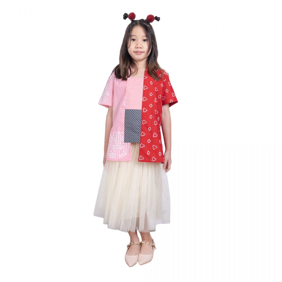 Sheisha Blouse Kids Red Pink - Image 6