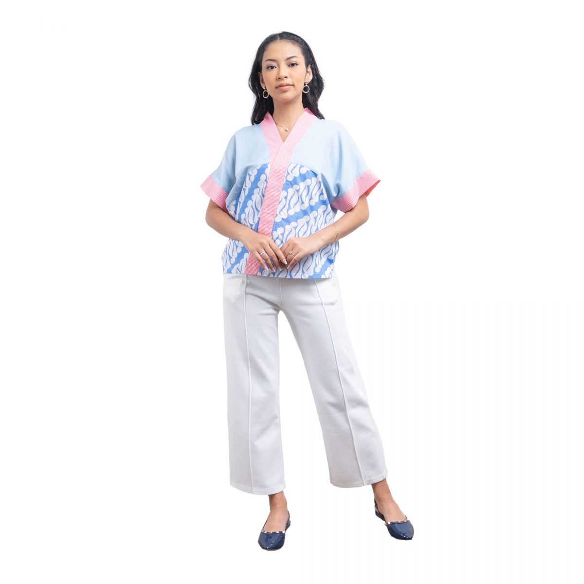 Celine Blouse Sky Blue - Image 6