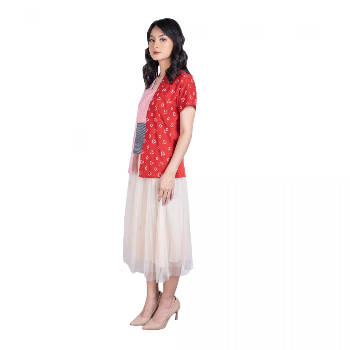 Sheisha Blouse Red Pink - Image 3