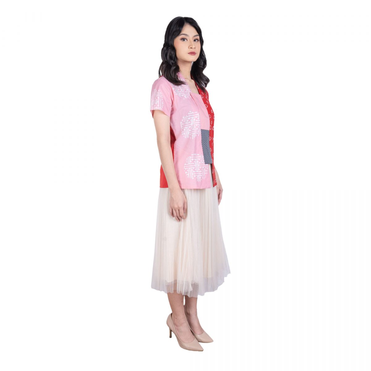 Sheisha Blouse Red Pink - Image 4