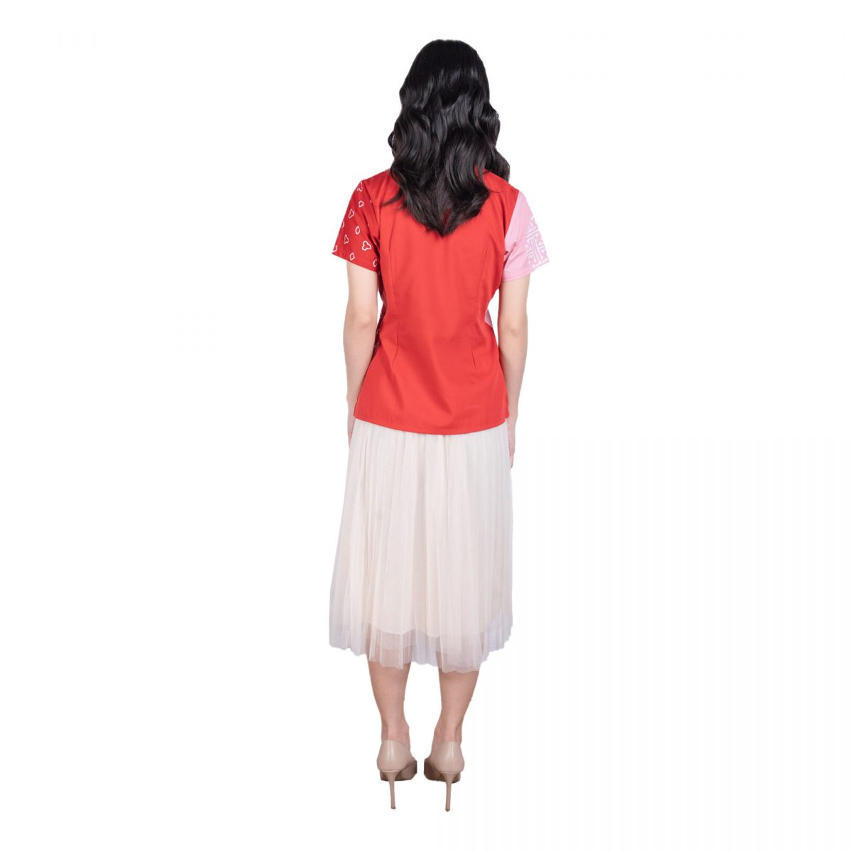 Sheisha Blouse Red Pink - Image 5