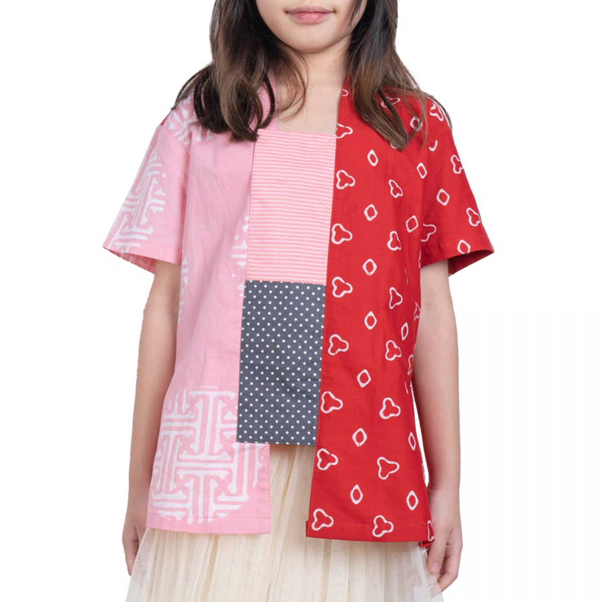 Sheisha Blouse Kids Red Pink - Image 2