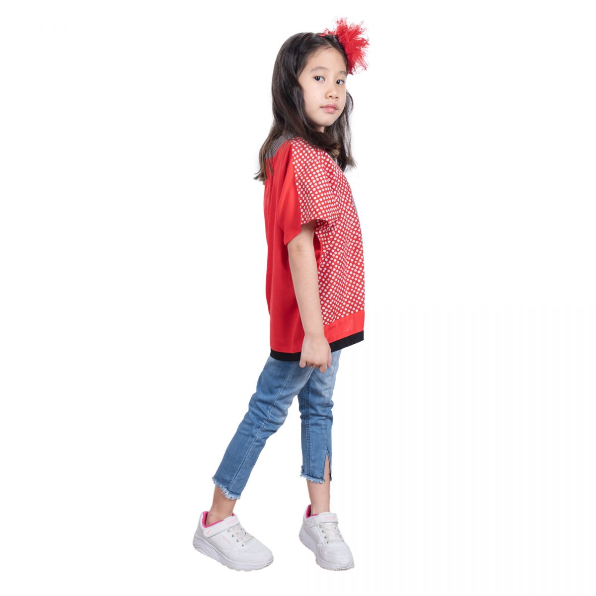 Inara Blouse Kids Parang Red - Image 3