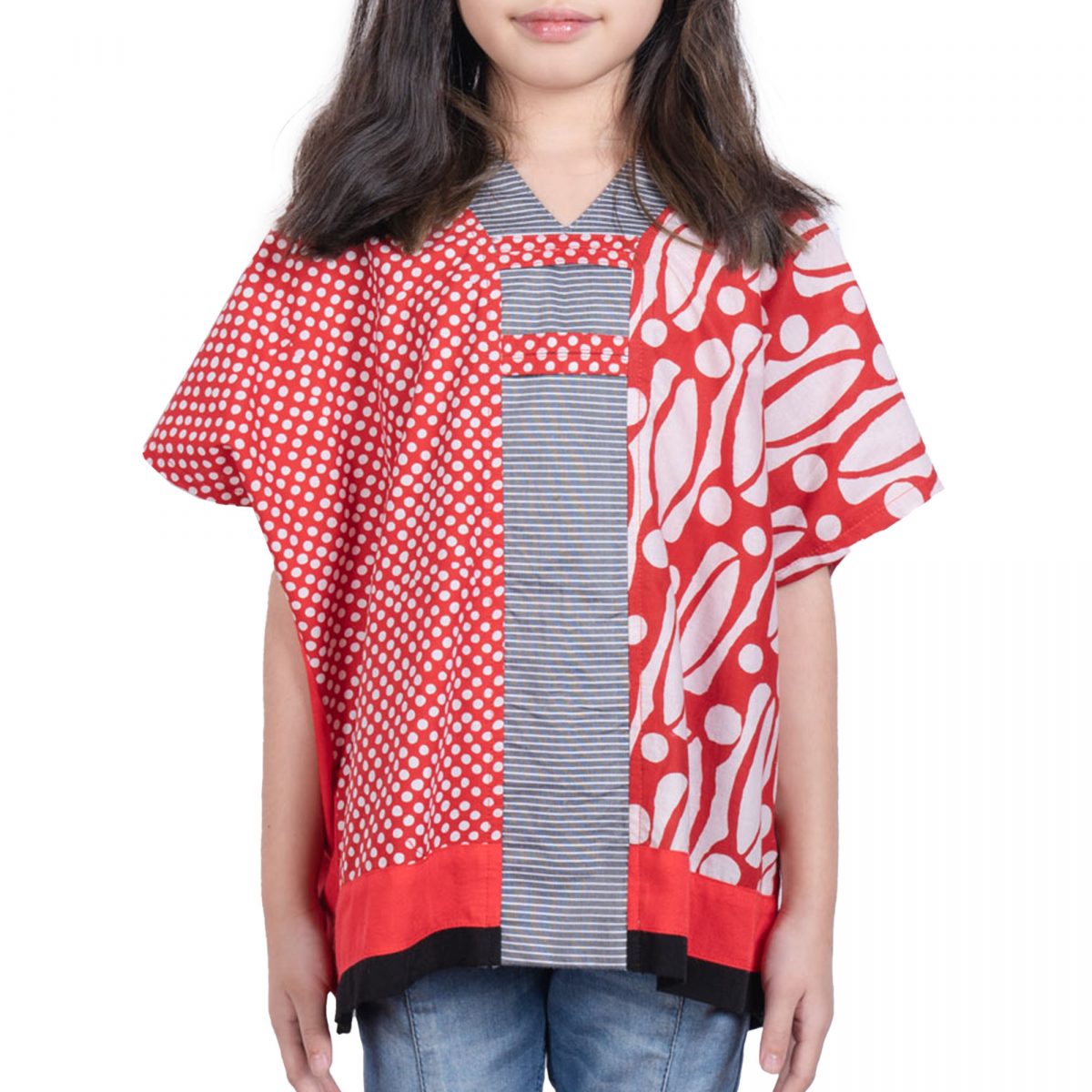 Inara Blouse Kids Parang Red - Image 2