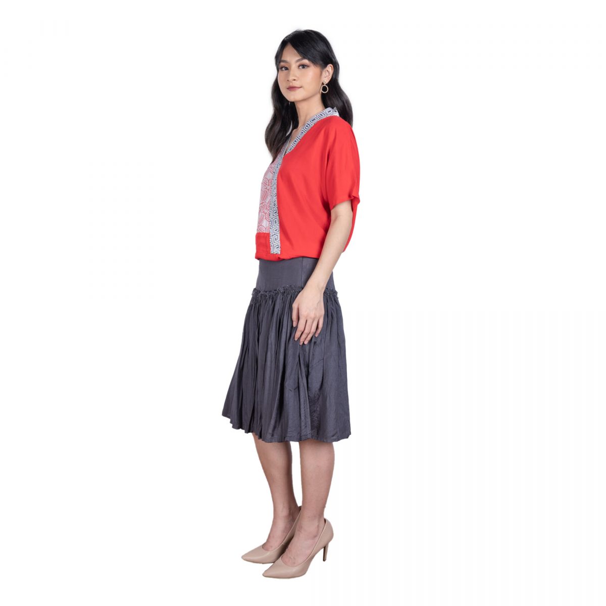Athena Blouse Red - Image 4