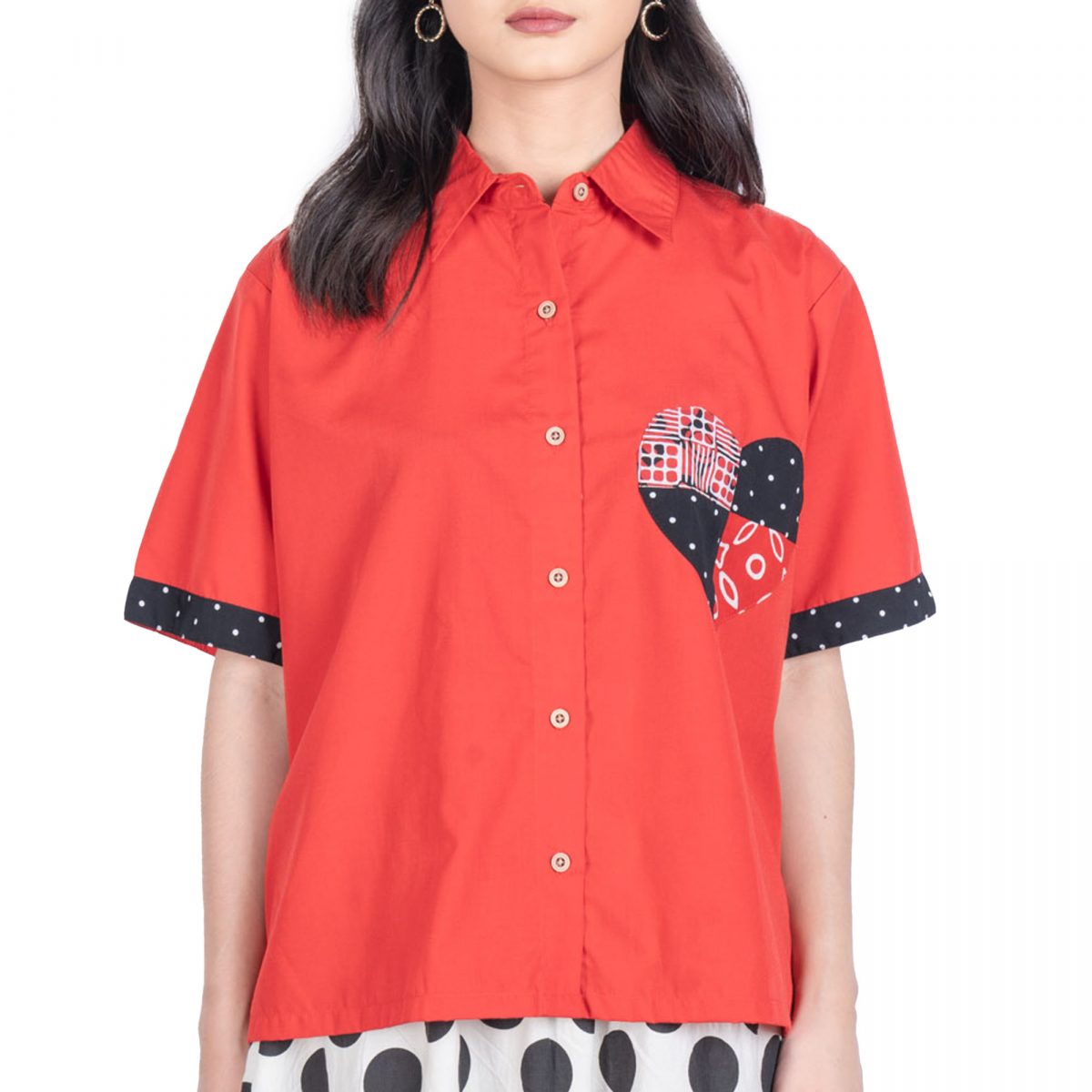 Heart Shirt Red - Image 2