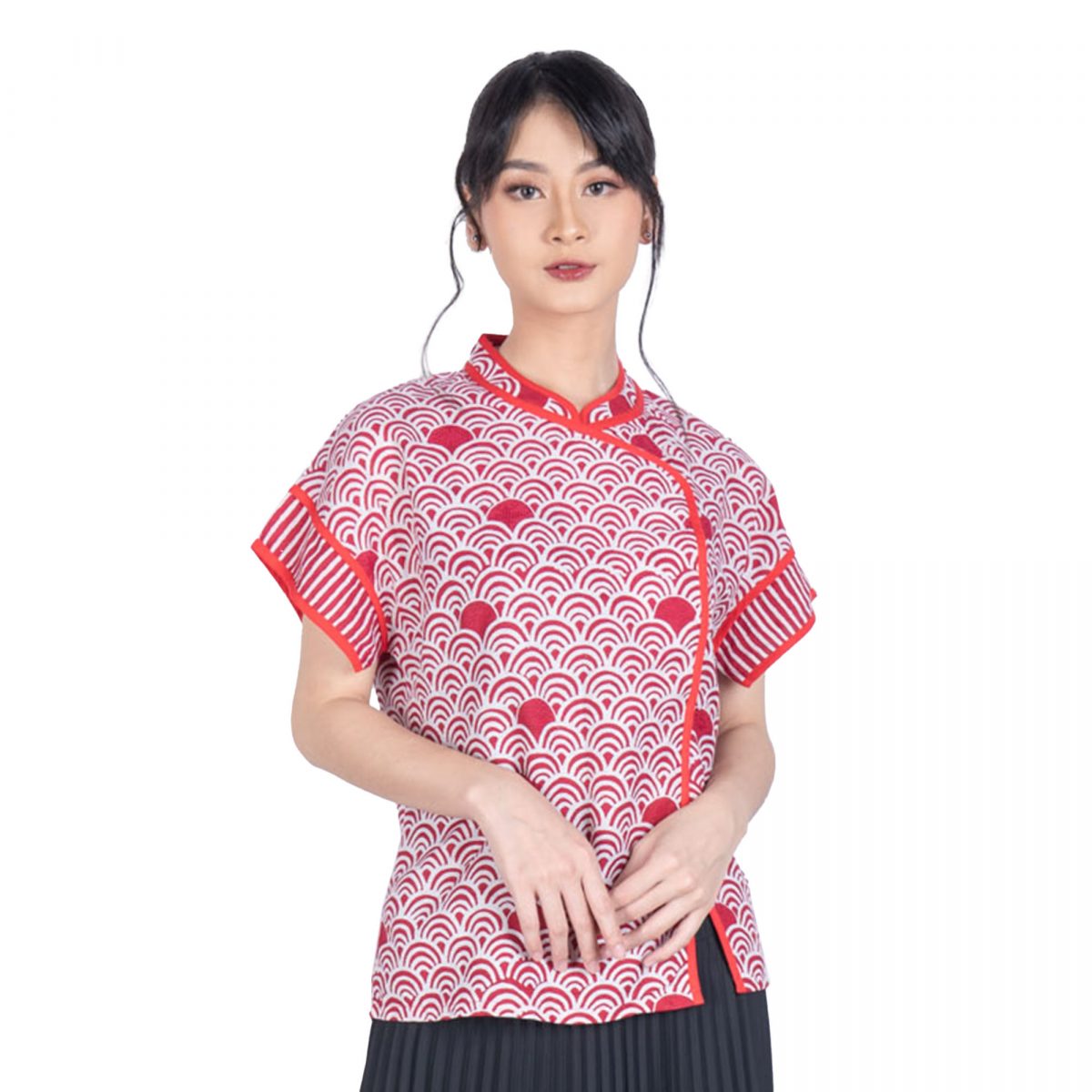 Michelle Blouse Red