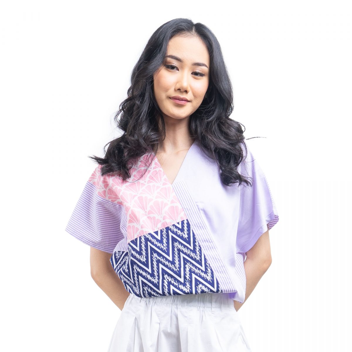 Belle Blouse Purple