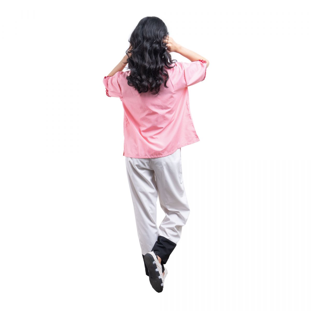 Heart Shirt Stripe Pink - Image 5