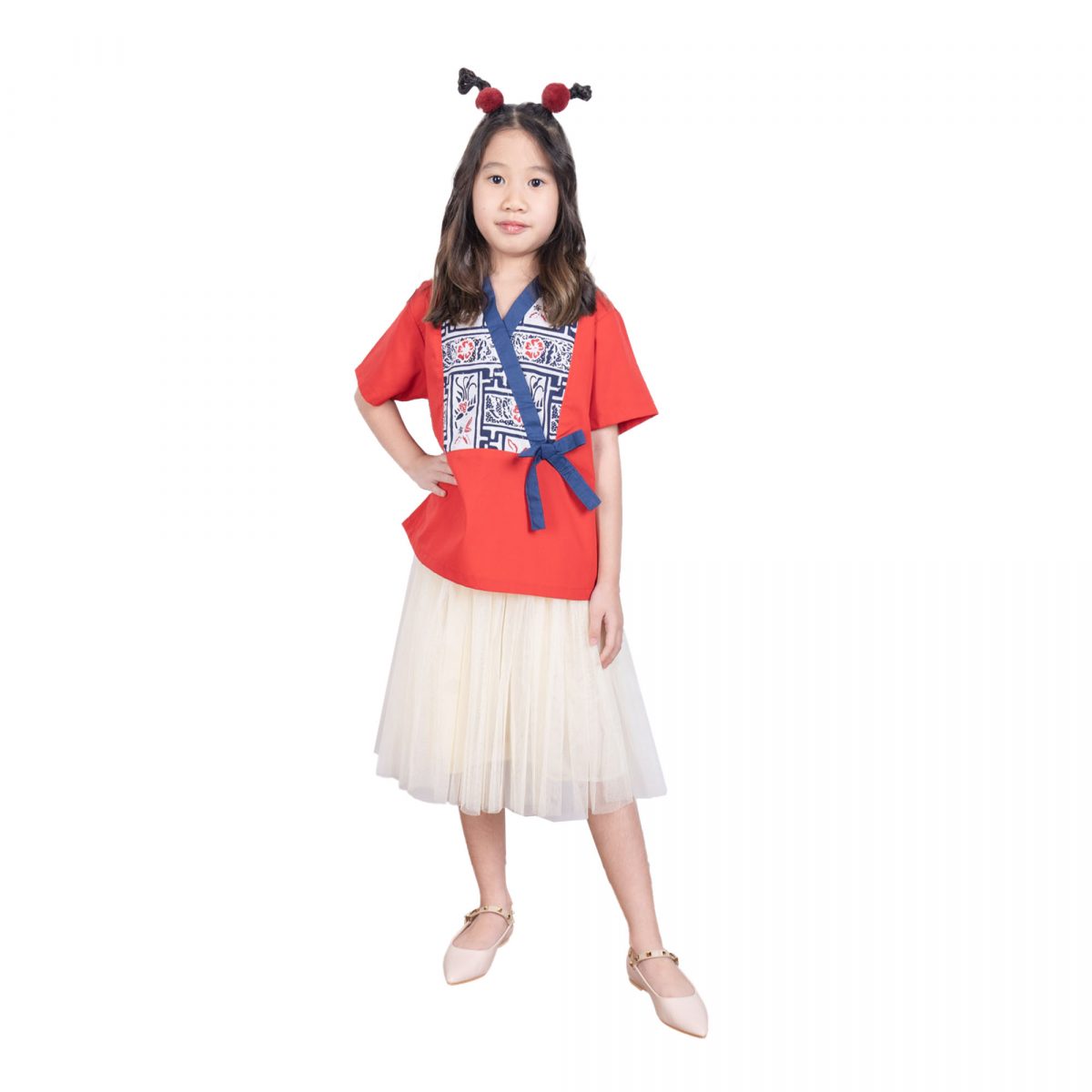 Rose Blouse Kids Navy - Image 6