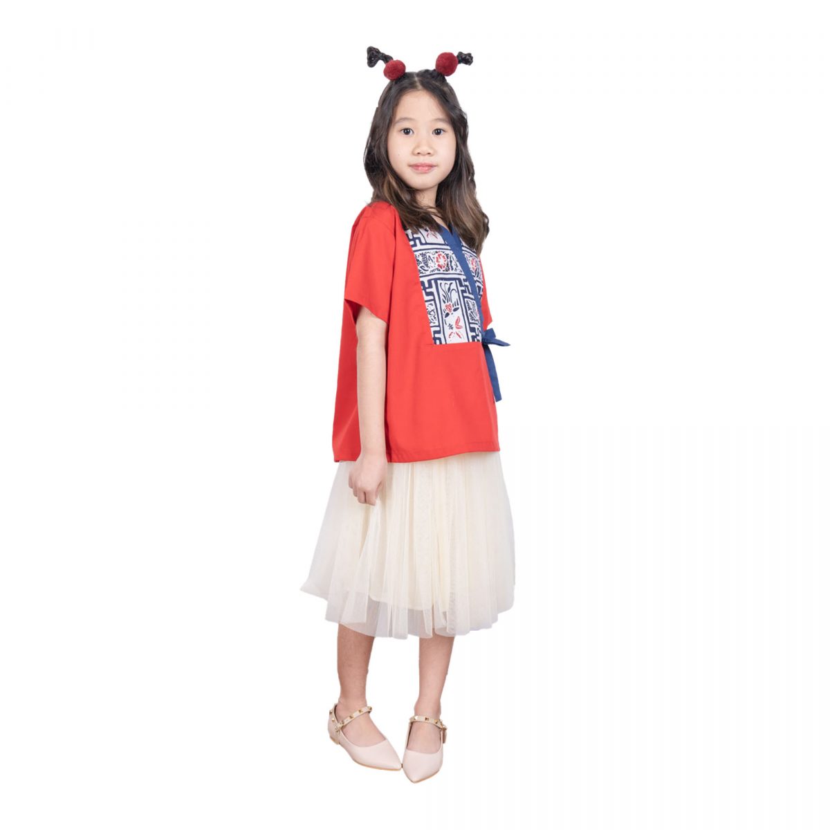 Rose Blouse Kids Navy - Image 4