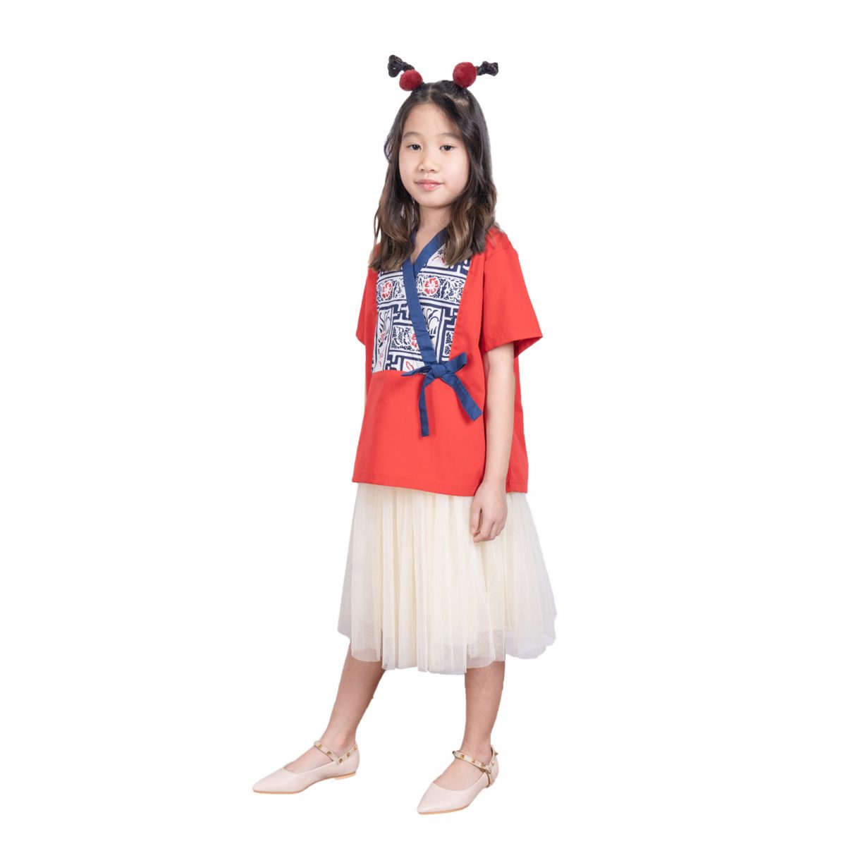 Rose Blouse Kids Navy - Image 3