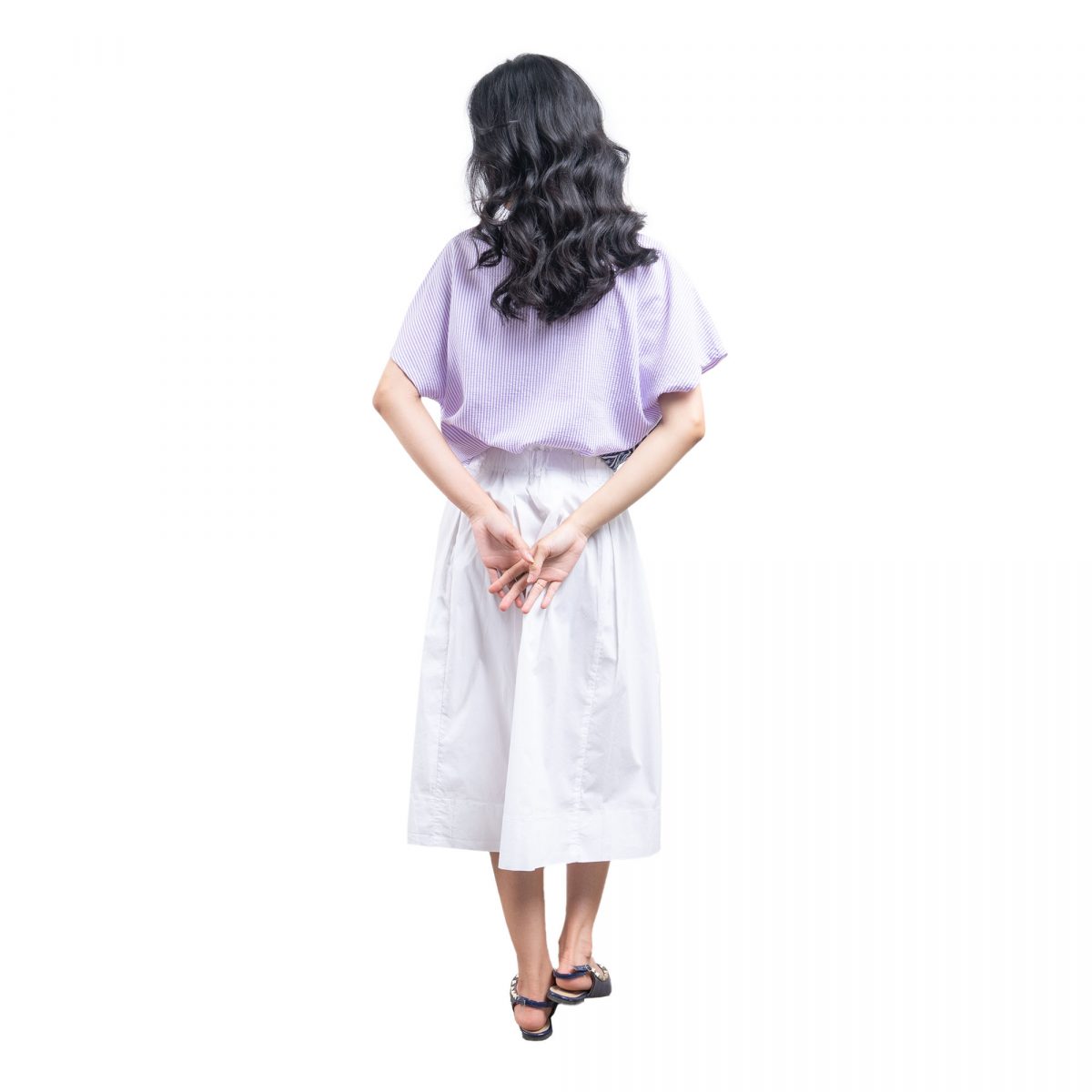 Belle Blouse Purple - Image 5