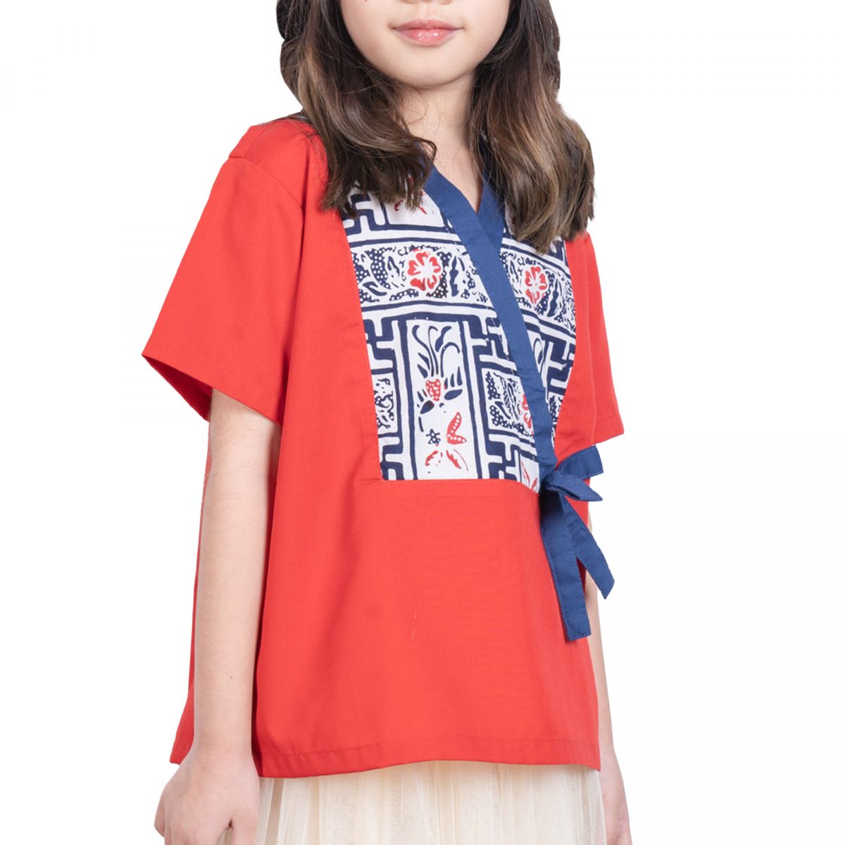 Rose Blouse Kids Navy - Image 2