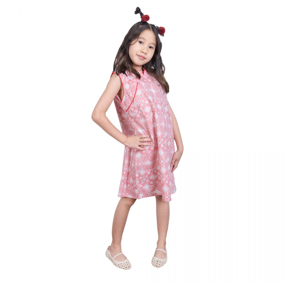 Shang Chi Dress Kids Pink - Image 6