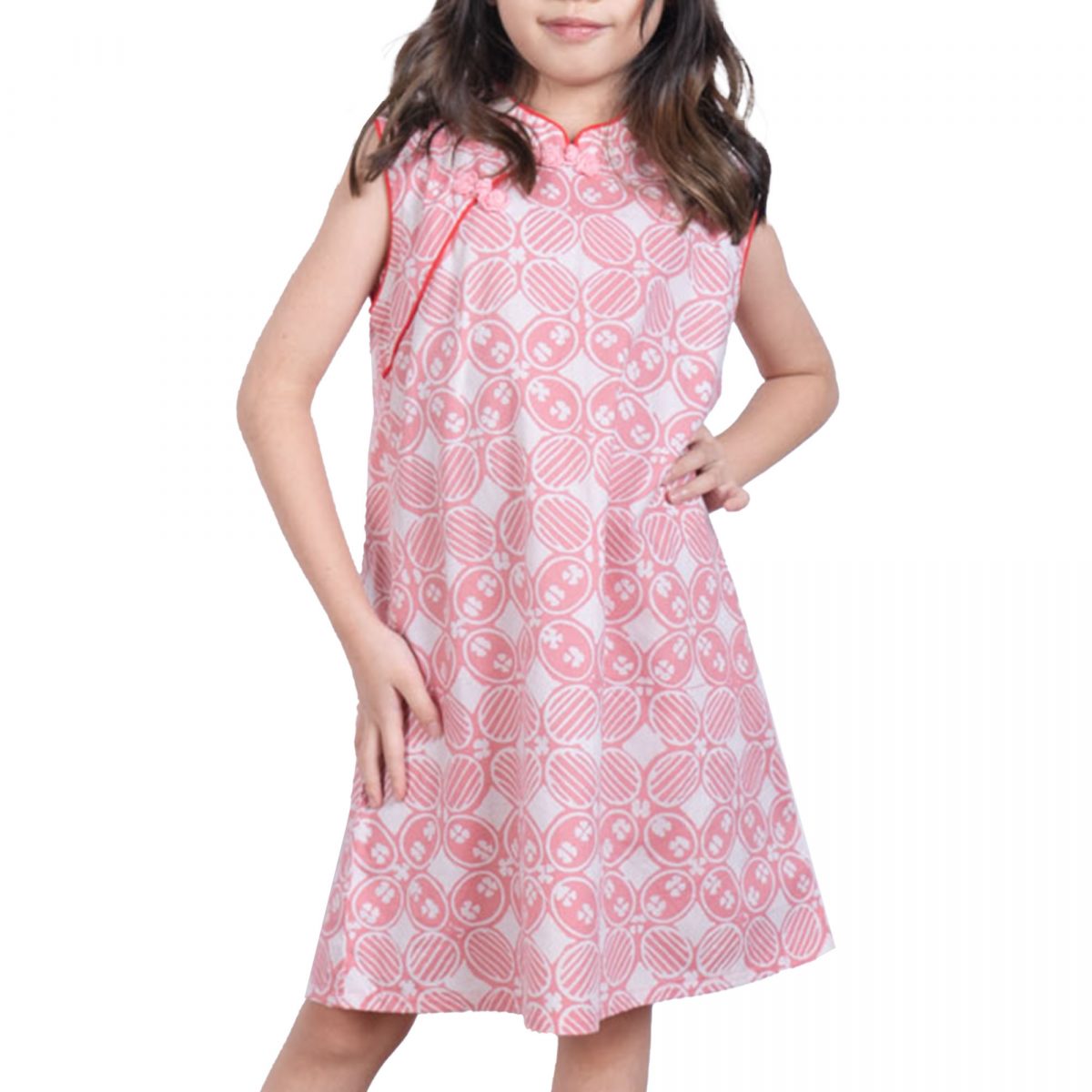 Shang Chi Dress Kids Pink - Image 2