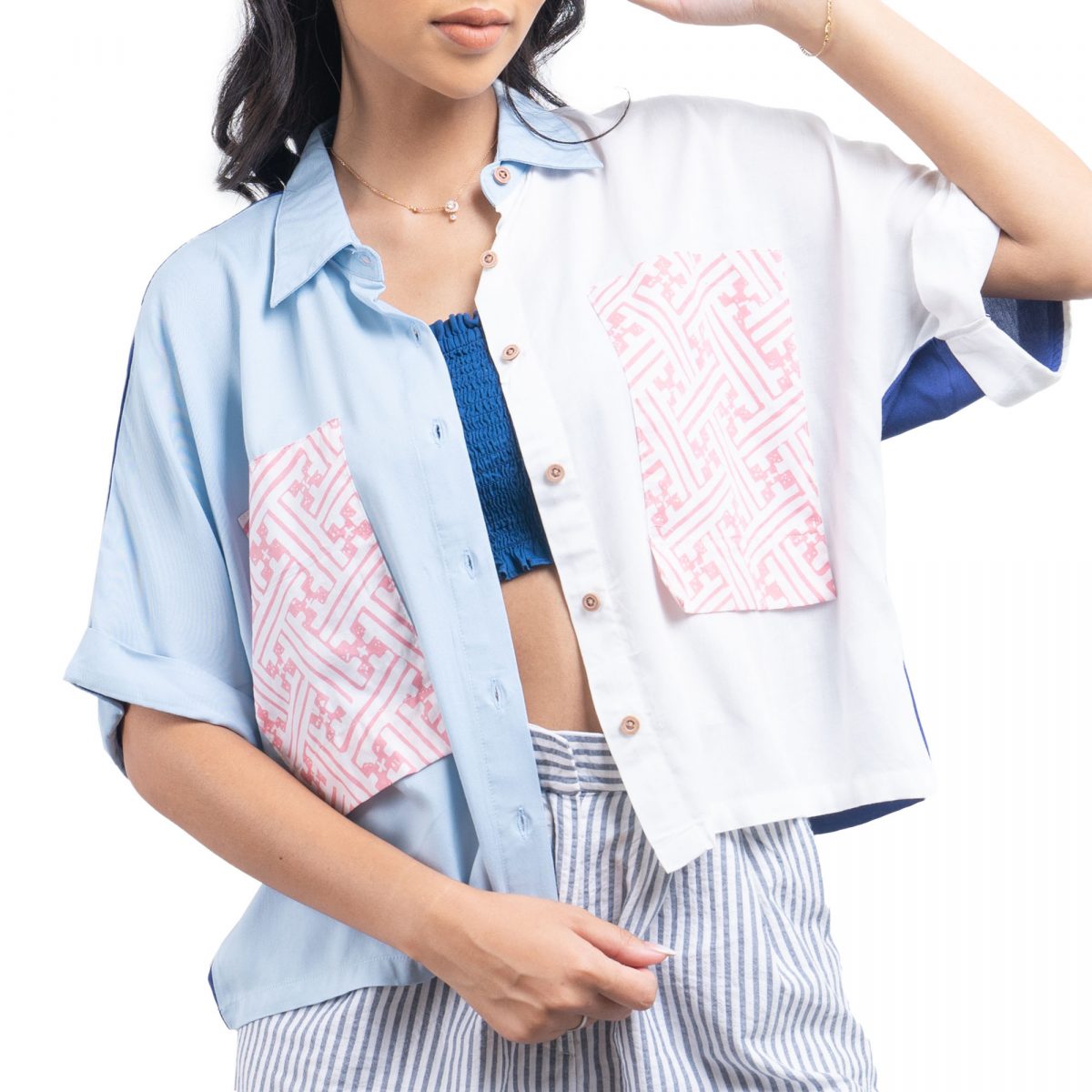 Lulu Shirt Sky Blue - Image 2