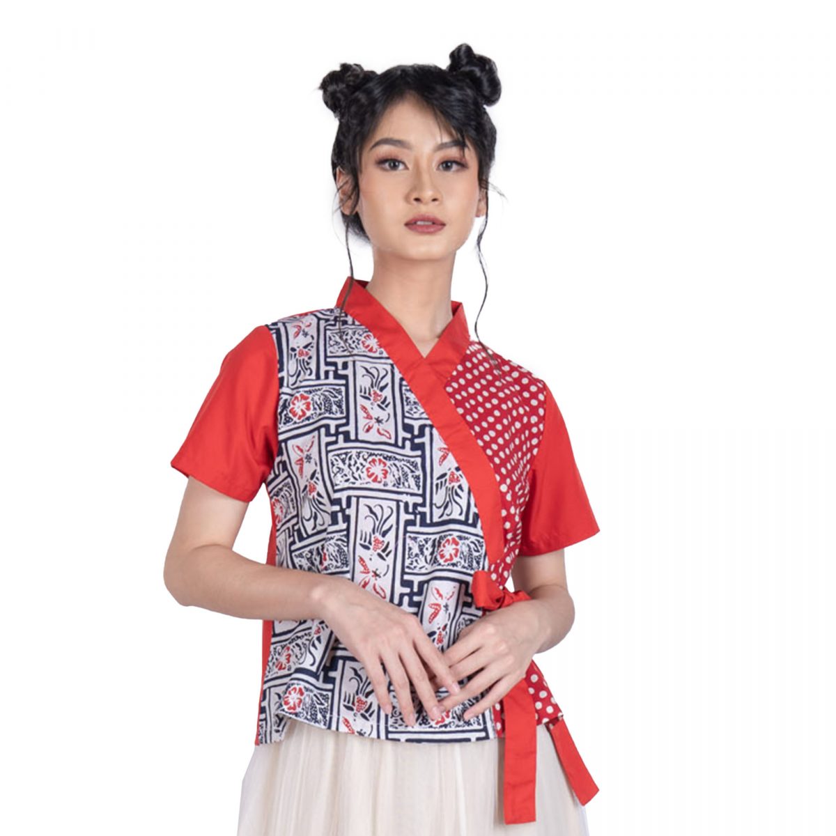 Fragrance Blouse Navy