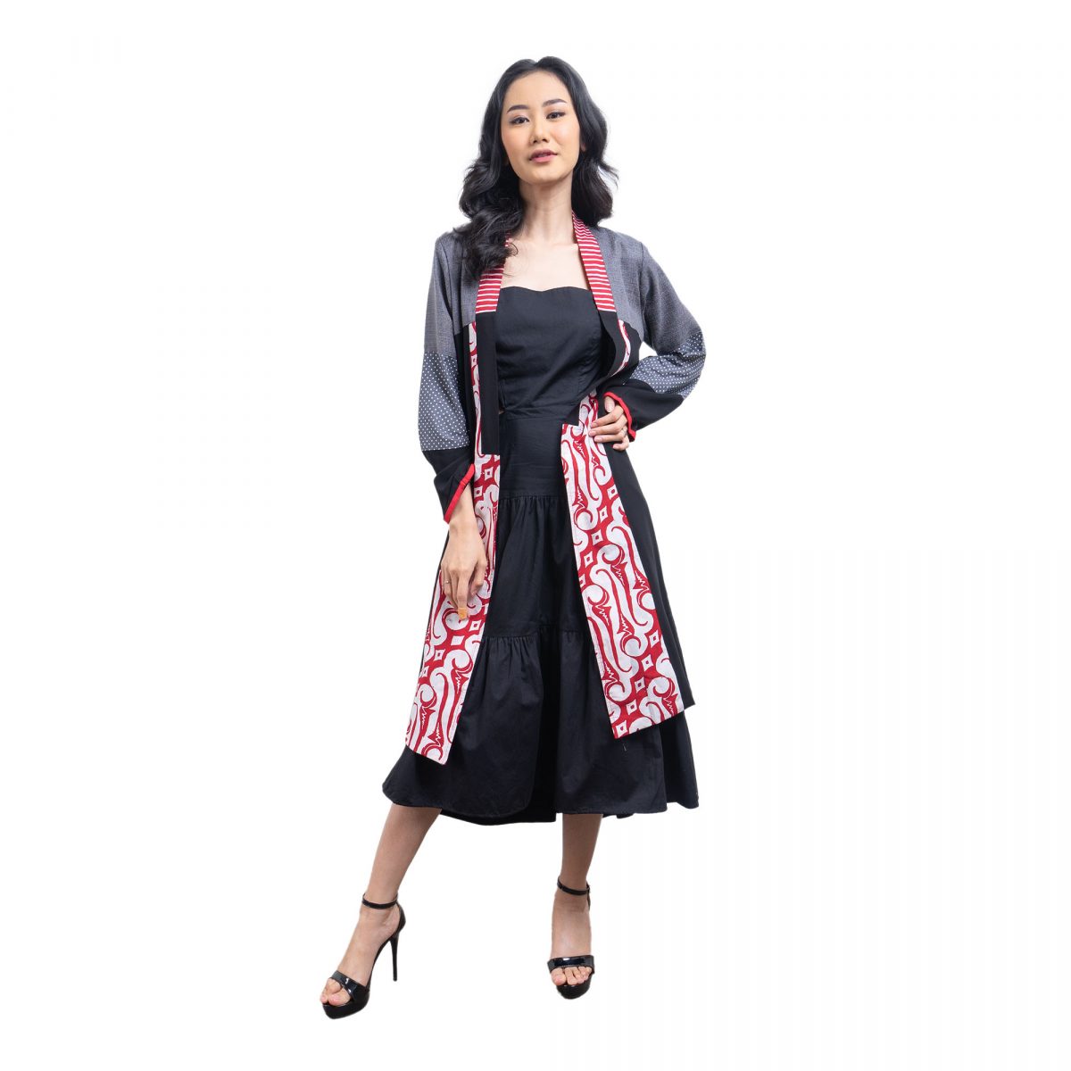 Kanaya Blazer Parang Red - Image 6