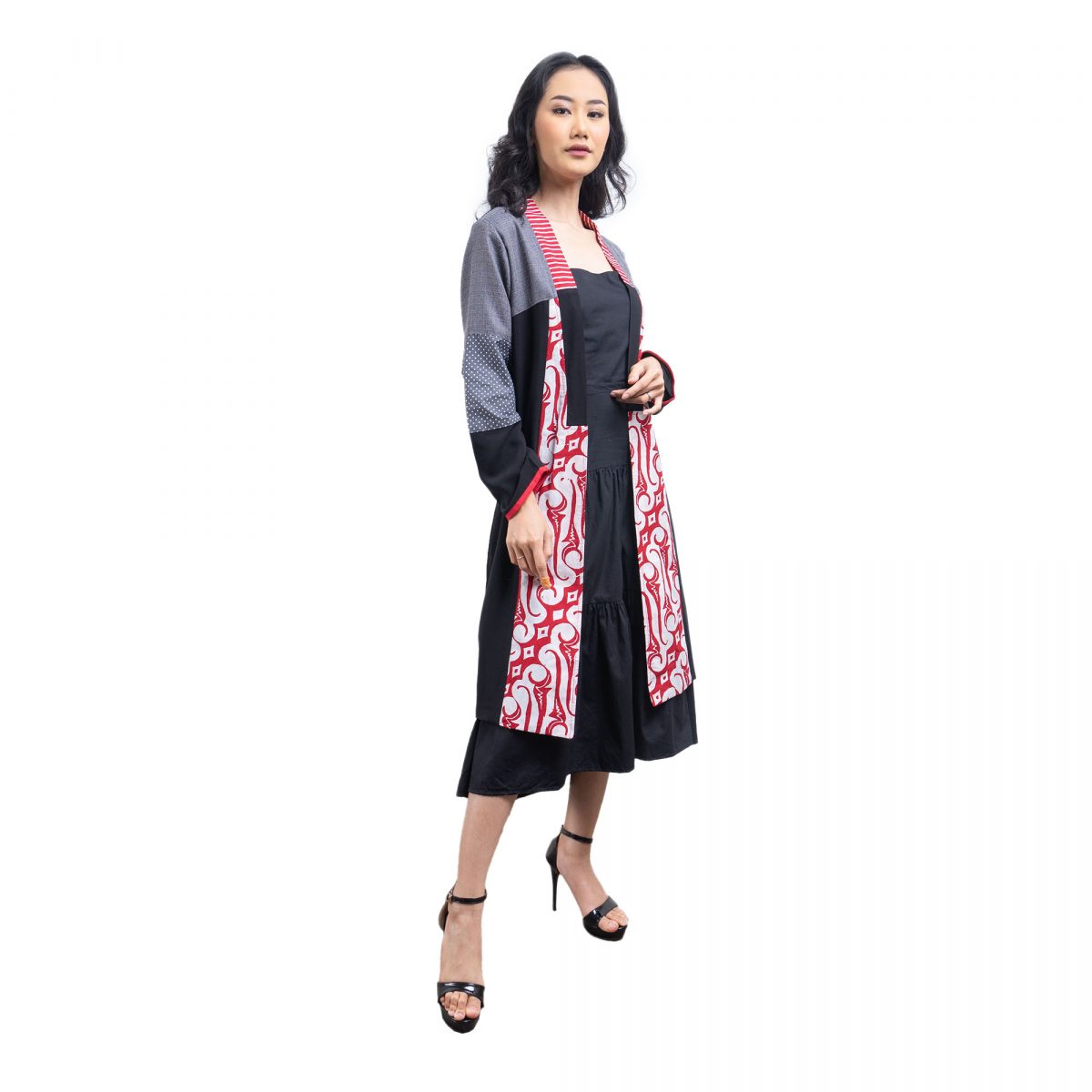 Kanaya Blazer Parang Red - Image 3