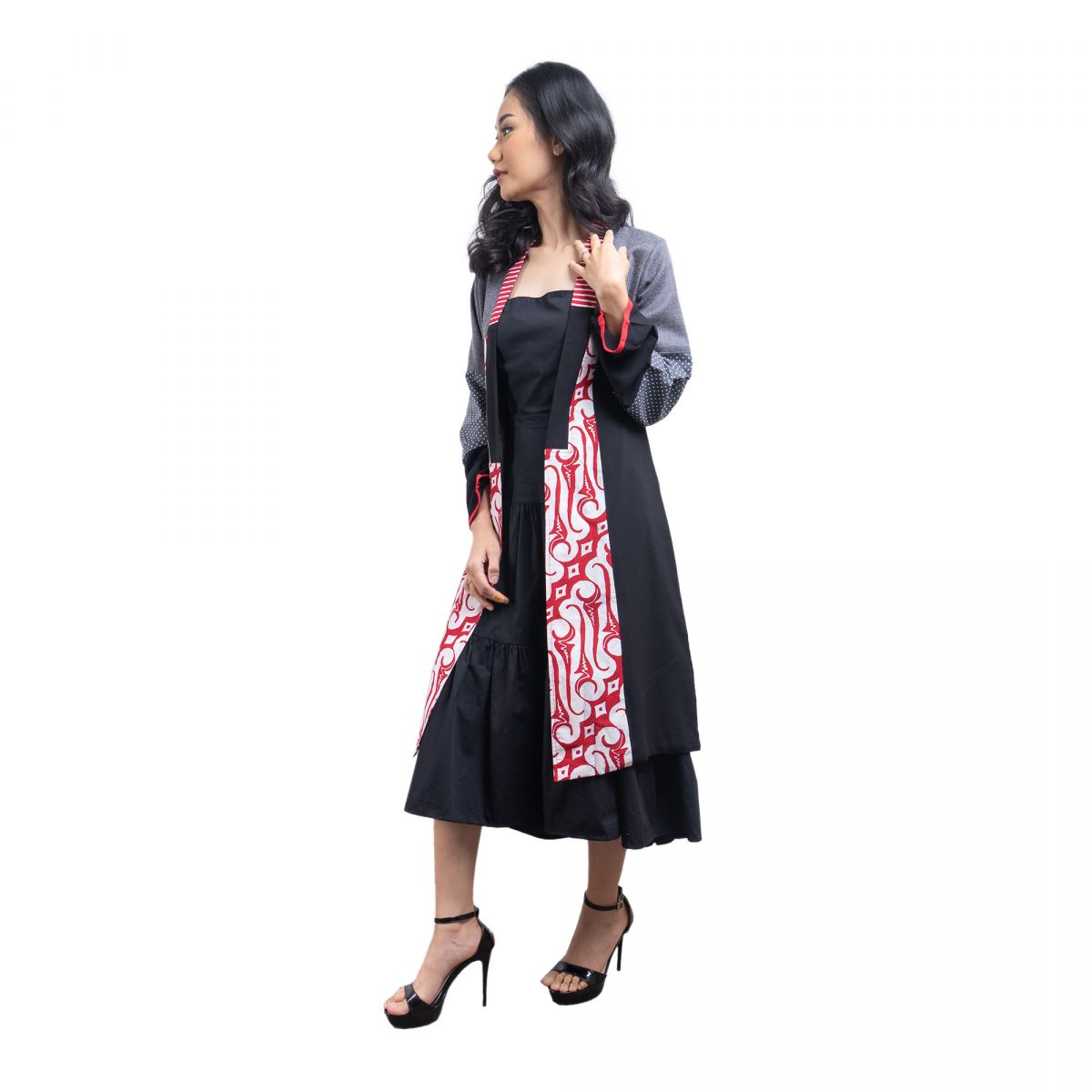 Kanaya Blazer Parang Red - Image 4