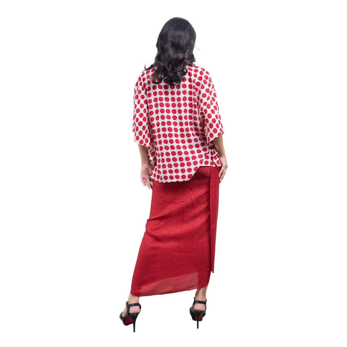 Maya Blouse Polkadot Red - Image 5