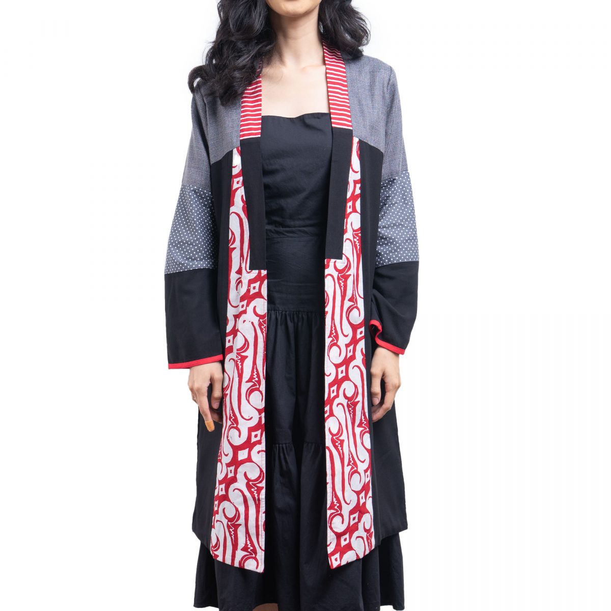 Kanaya Blazer Parang Red - Image 2