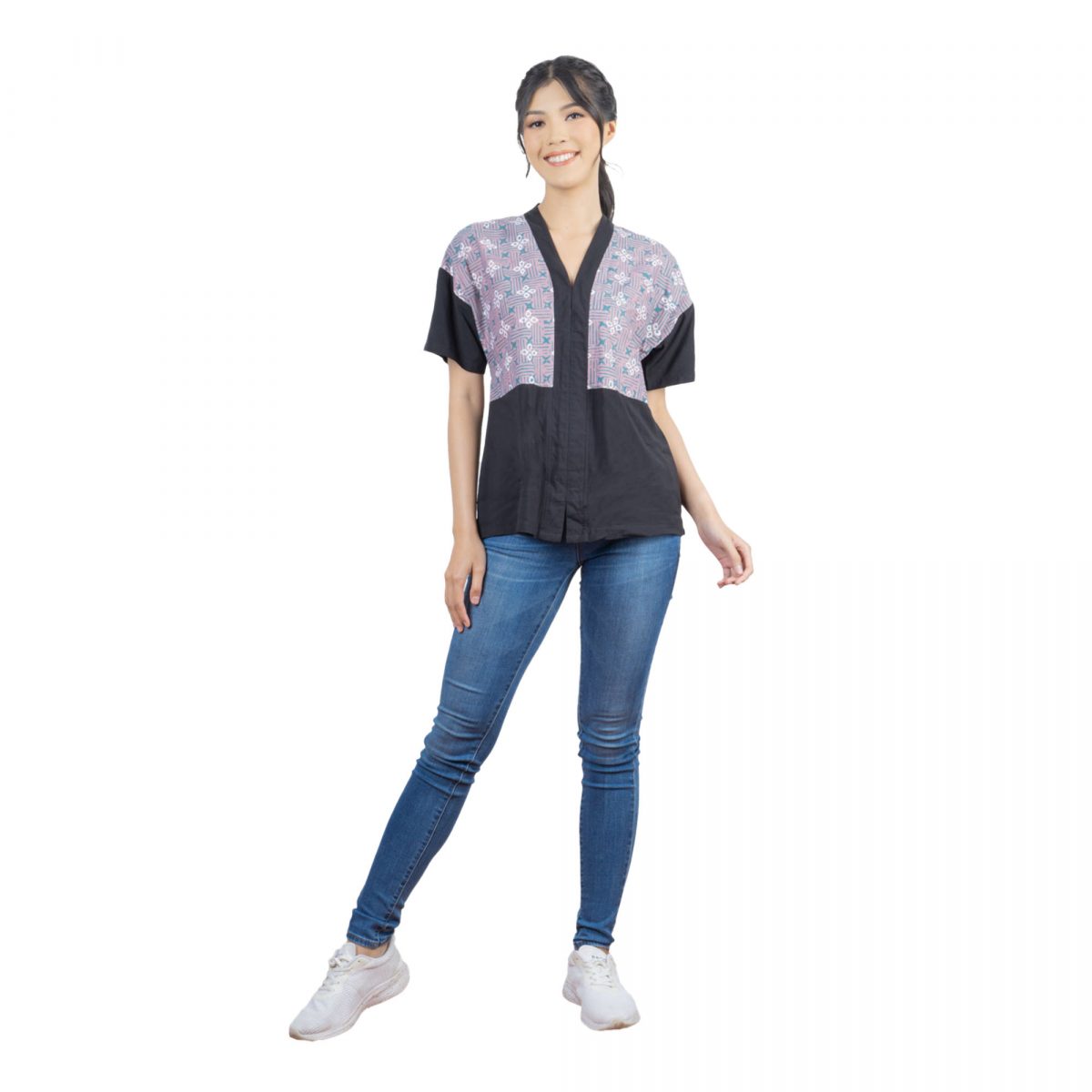 Amber Blouse Brown - Image 6