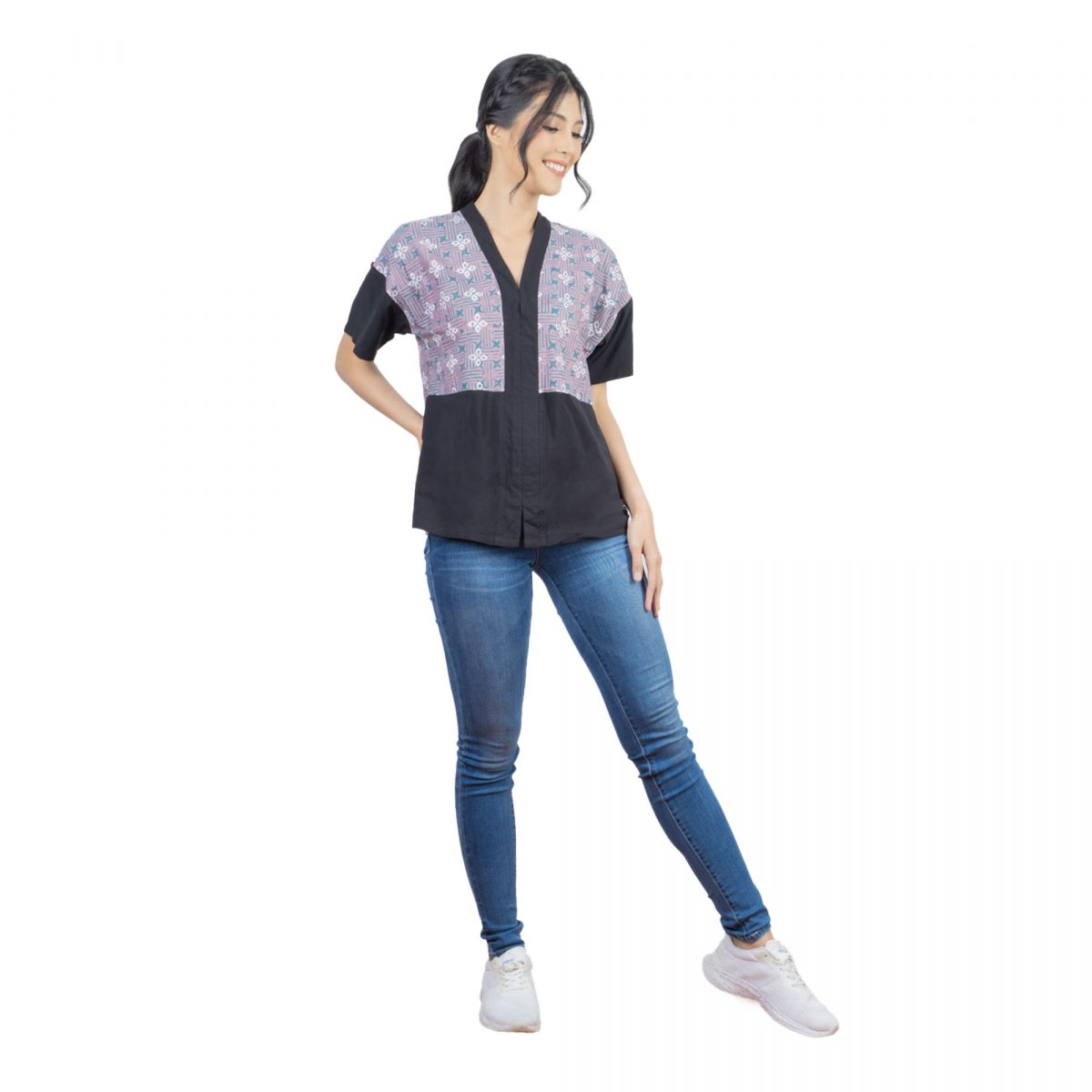 Amber Blouse Brown - Image 4