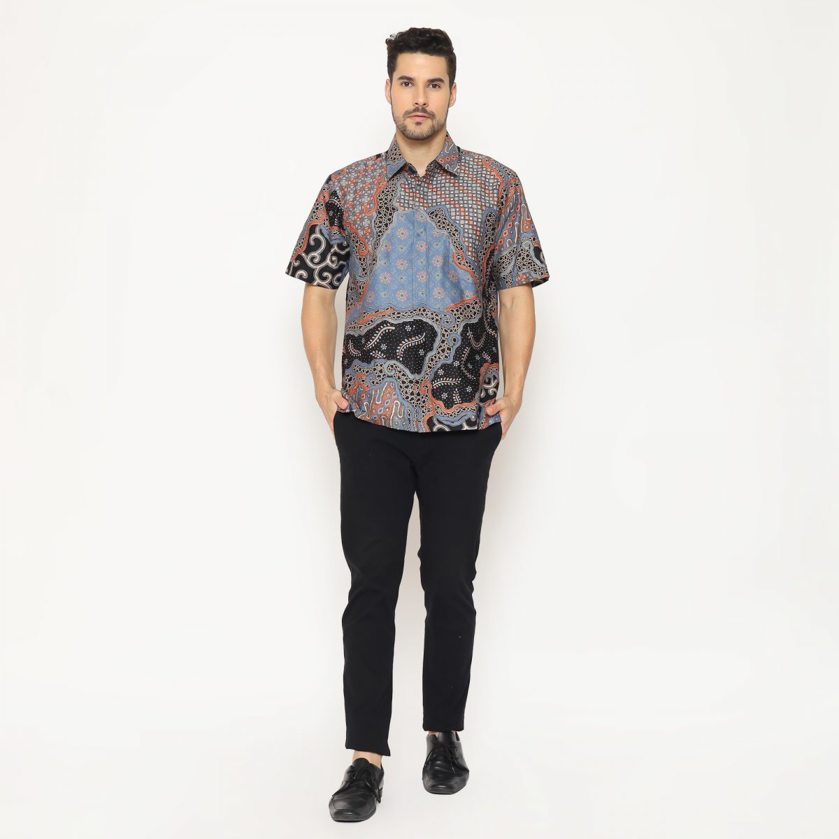 Brando Shirt Steel Blue - Image 8