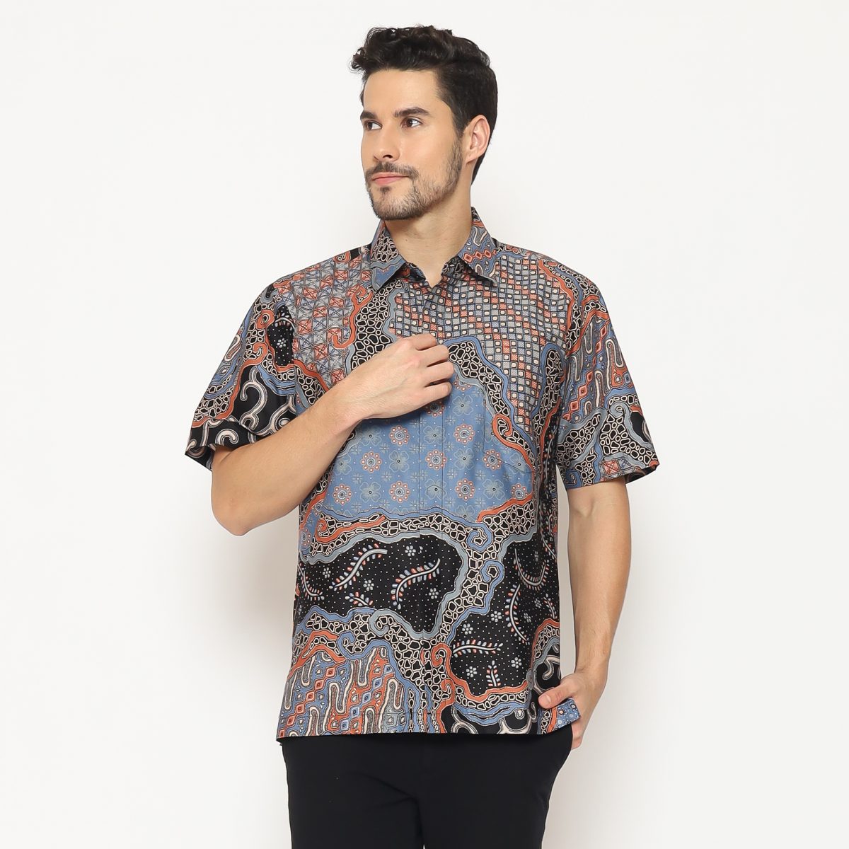 Brando Shirt Steel Blue - Image 4