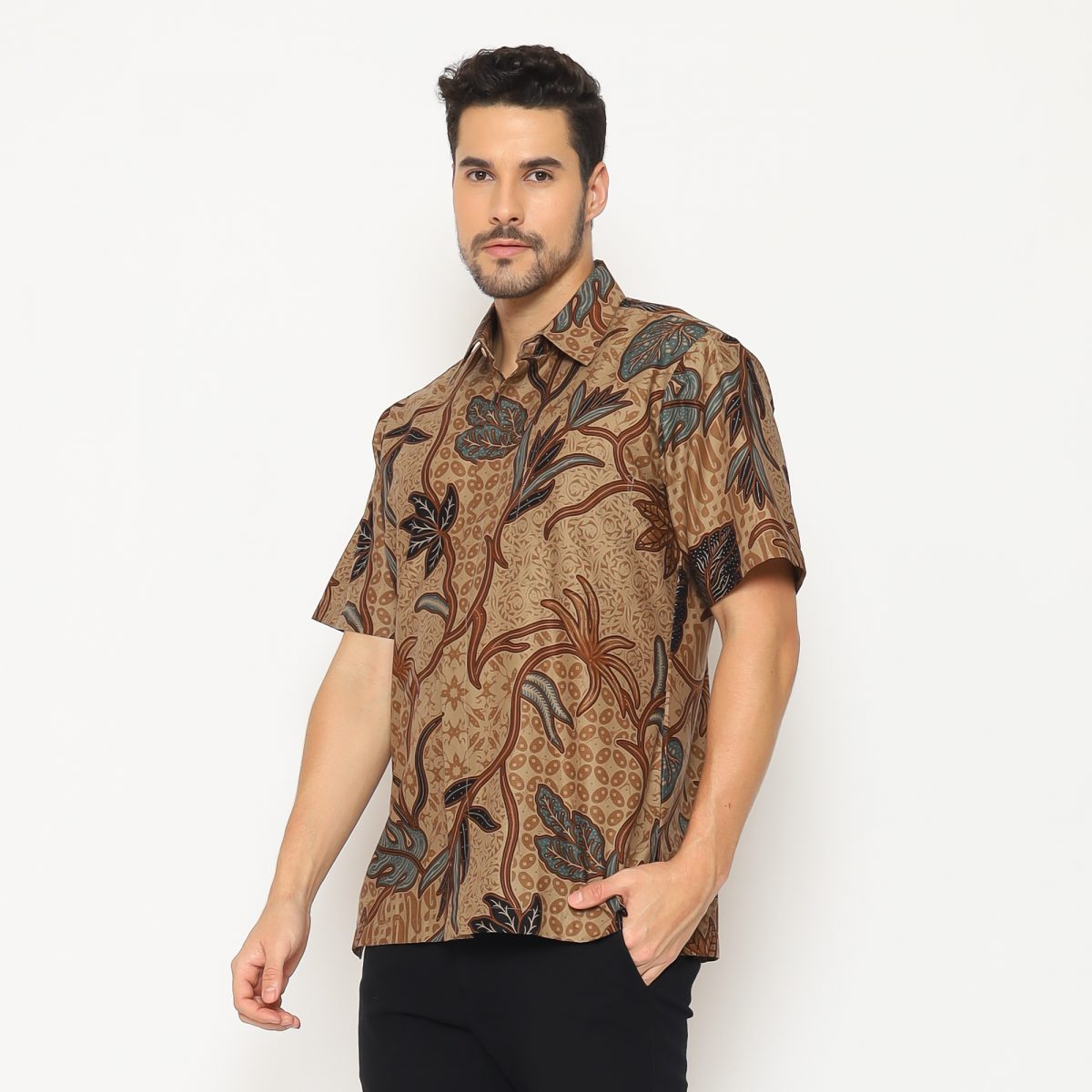 Falco Shirt Brown - Image 3