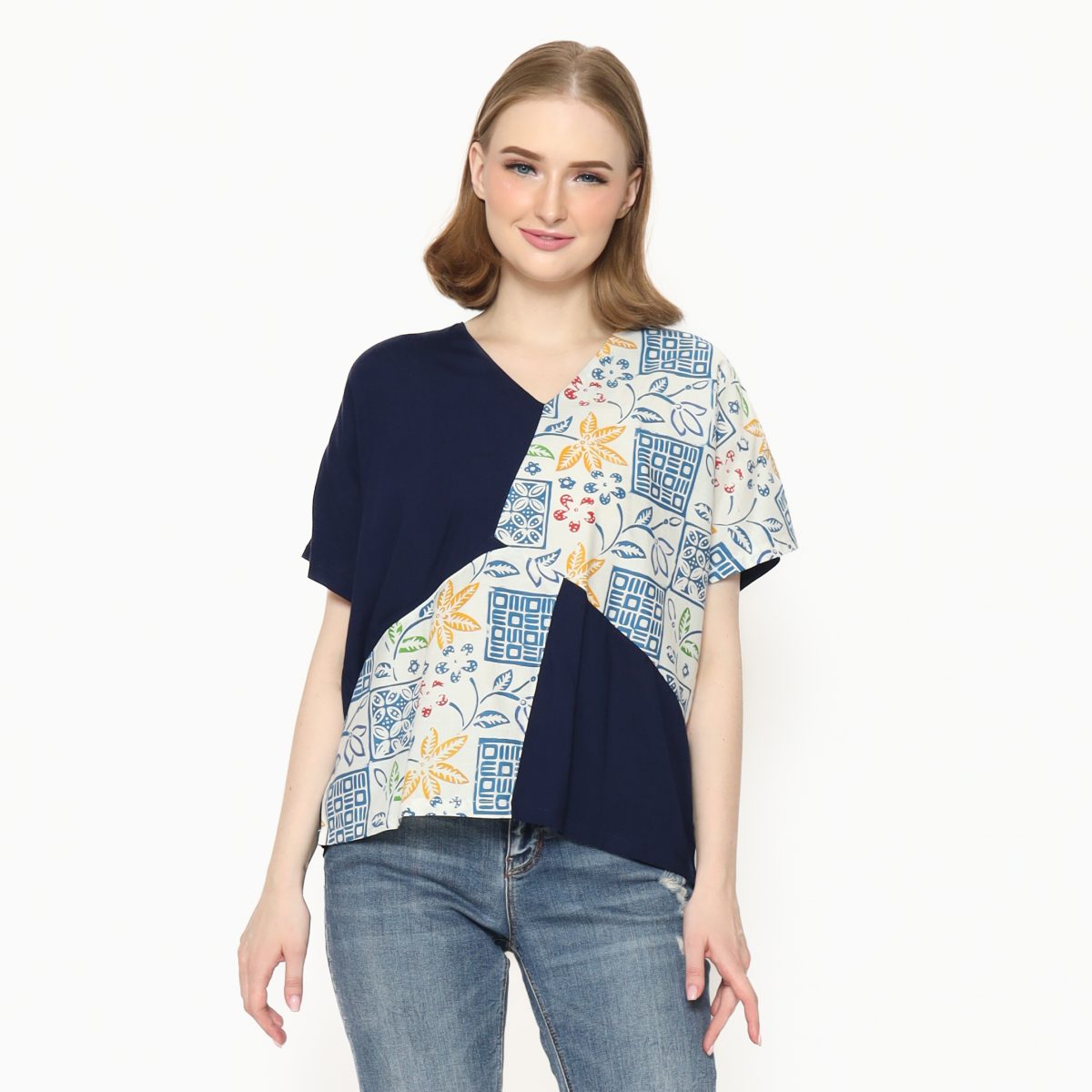 Alexis Blouse Navy