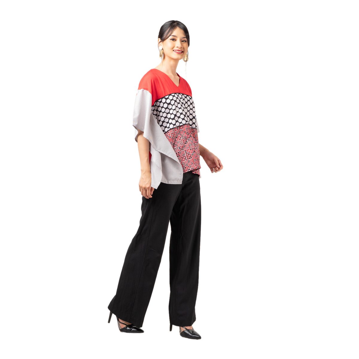 Vanessa Blouse Red - Image 4