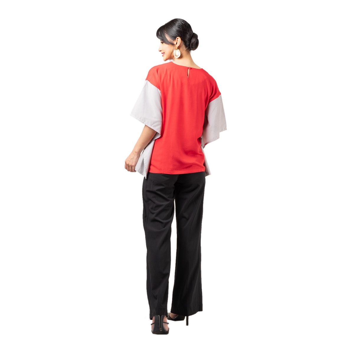 Vanessa Blouse Red - Image 5